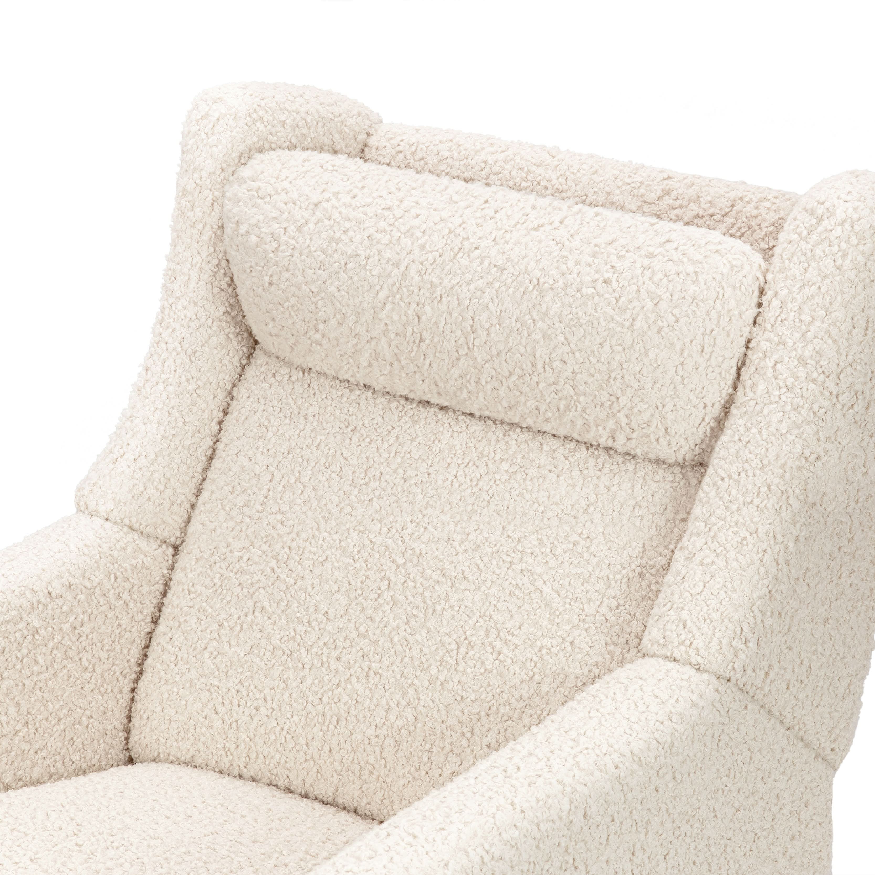 Babyletto Kiwi Deluxe Power Recliner & Swivel Glider with Heat and Massage