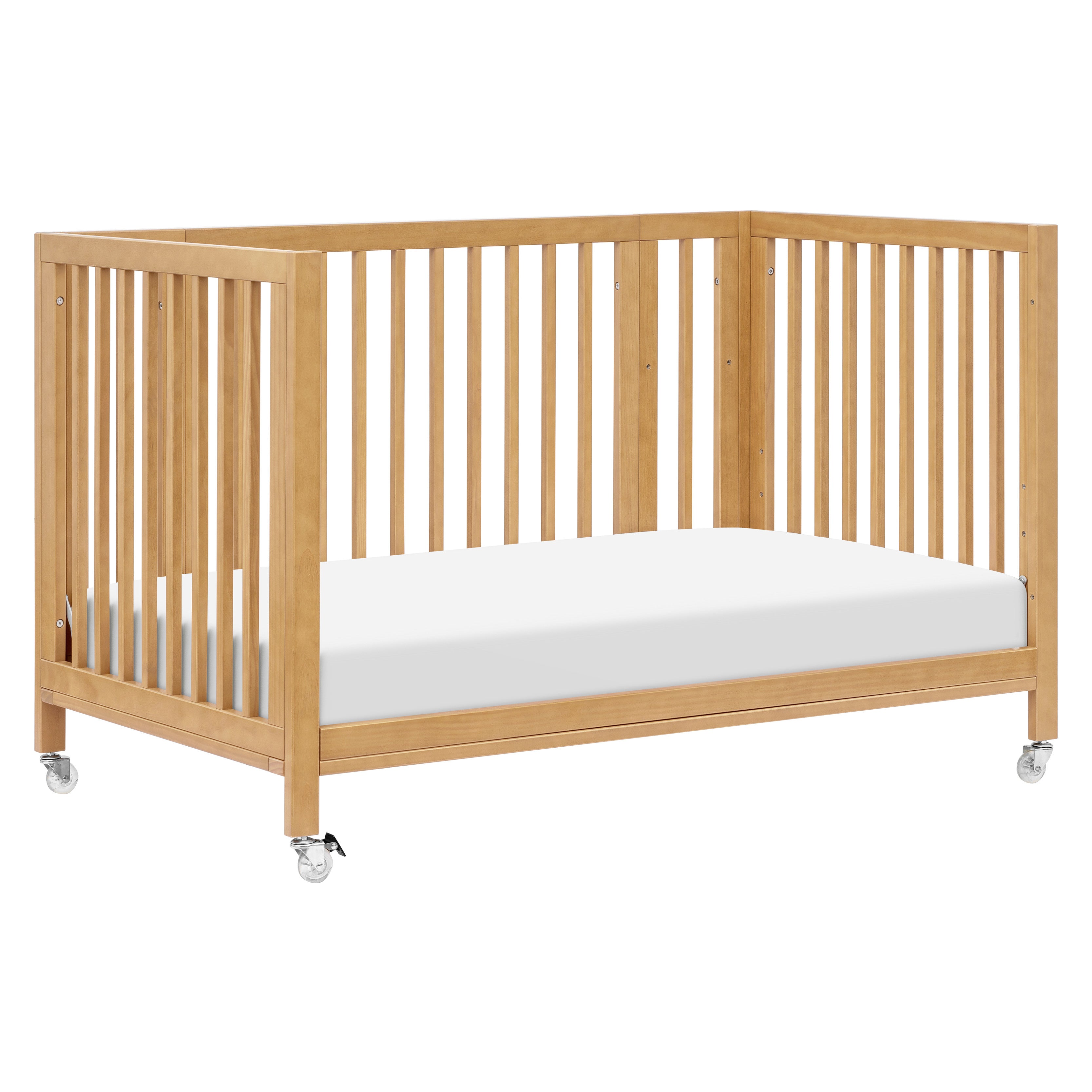 Babyletto Rolli 9-in-1 Convertible All-Stages Crib with Bassinet & Toddler Bed Conversion Kits