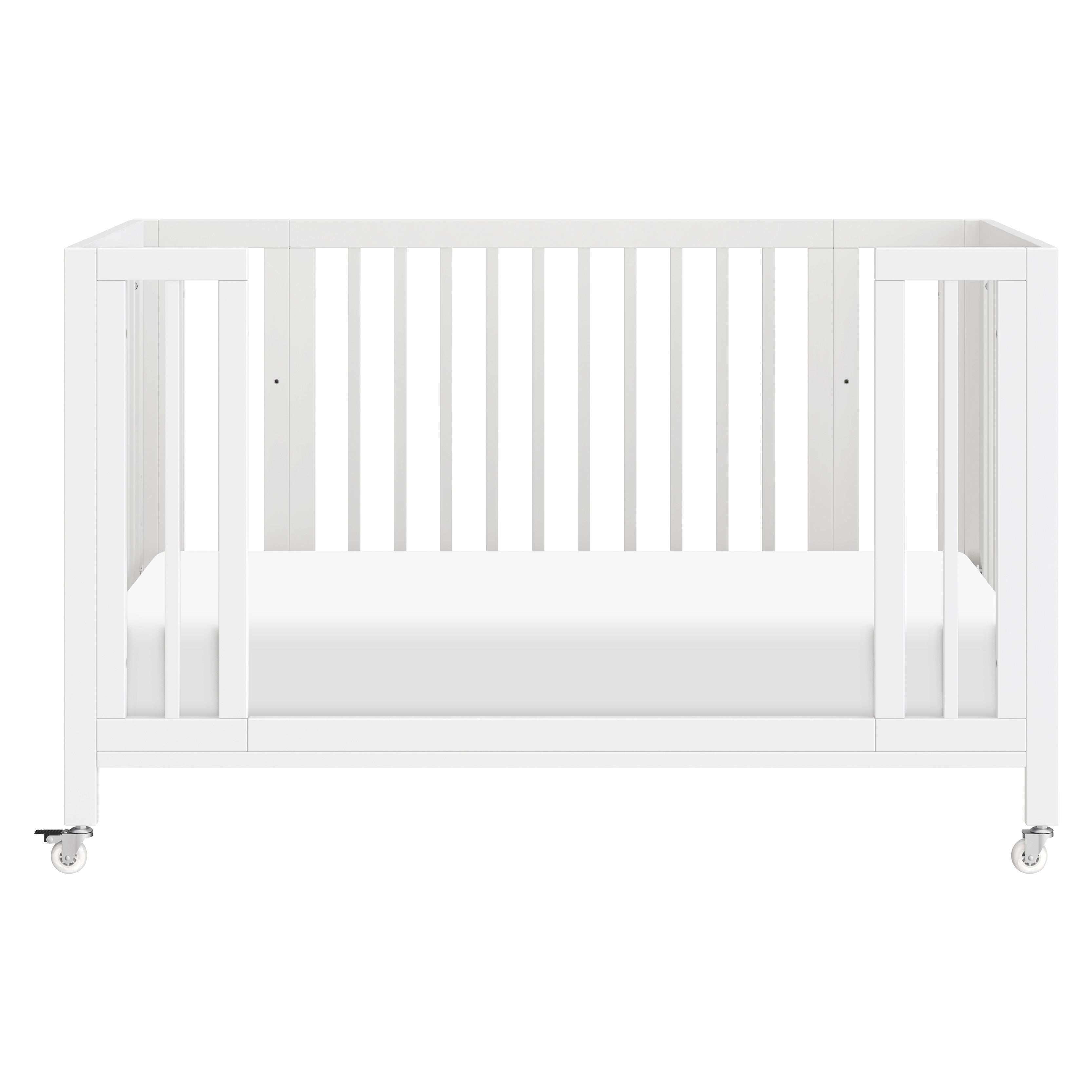 Babyletto Rolli 9-in-1 Convertible All-Stages Crib with Bassinet & Toddler Bed Conversion Kits