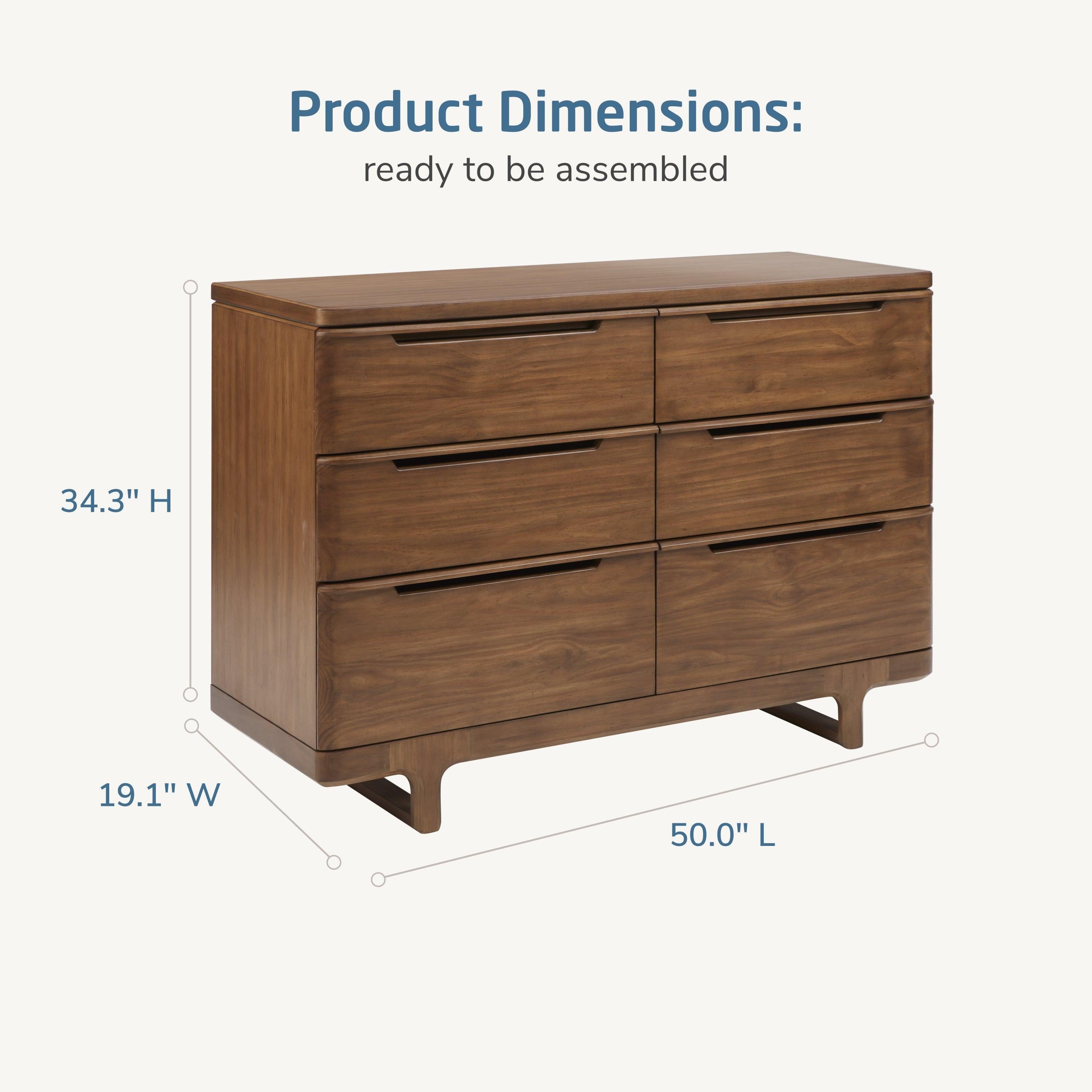 Maxi-Cosi Nursery Embraced Forms 6-Drawer Dresser