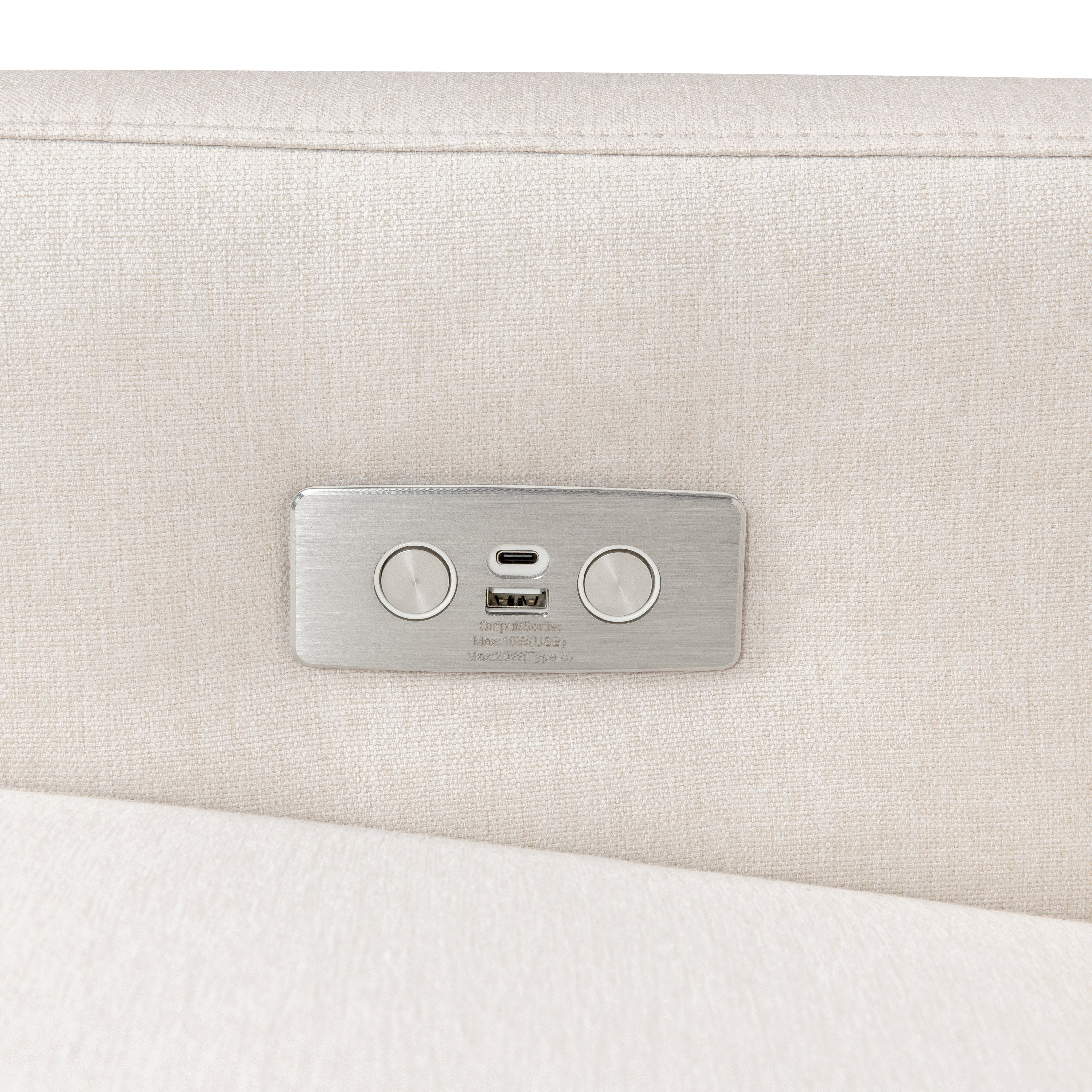 Babyletto Sigi Electronic Recliner and Glider with USB Port