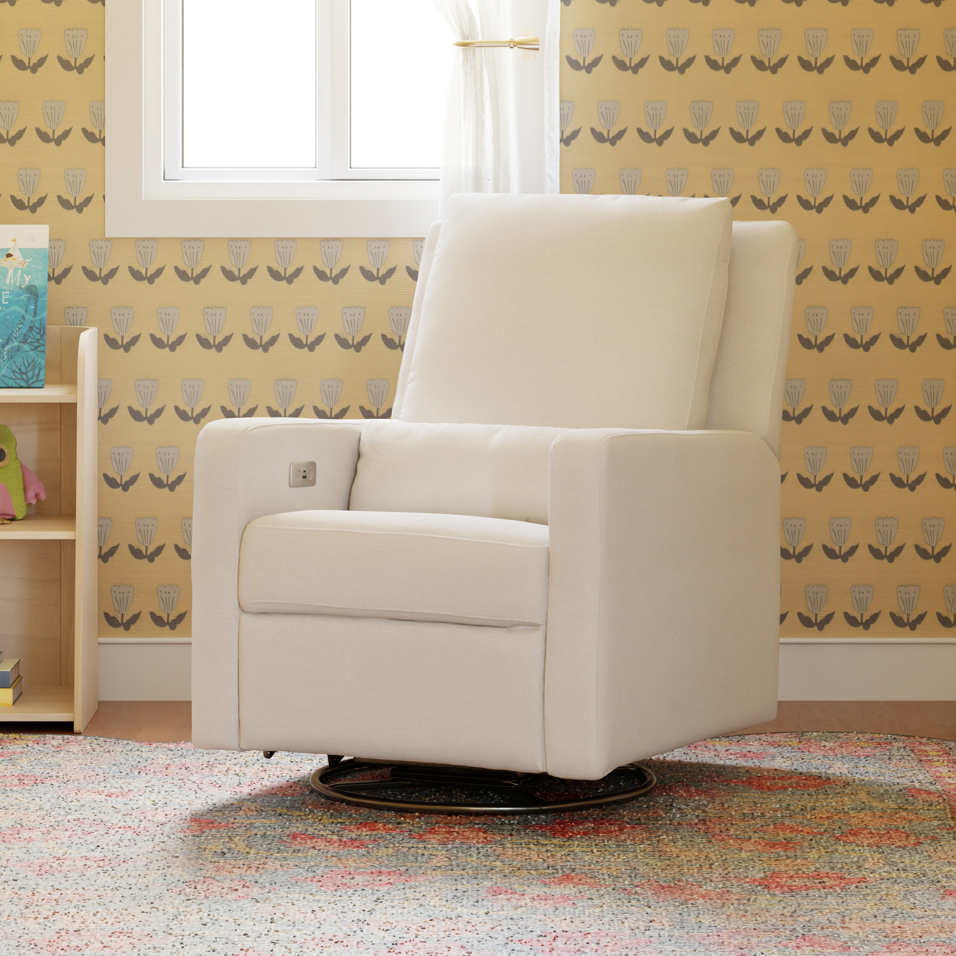 Babyletto Sigi Electronic Recliner and Glider with USB Port