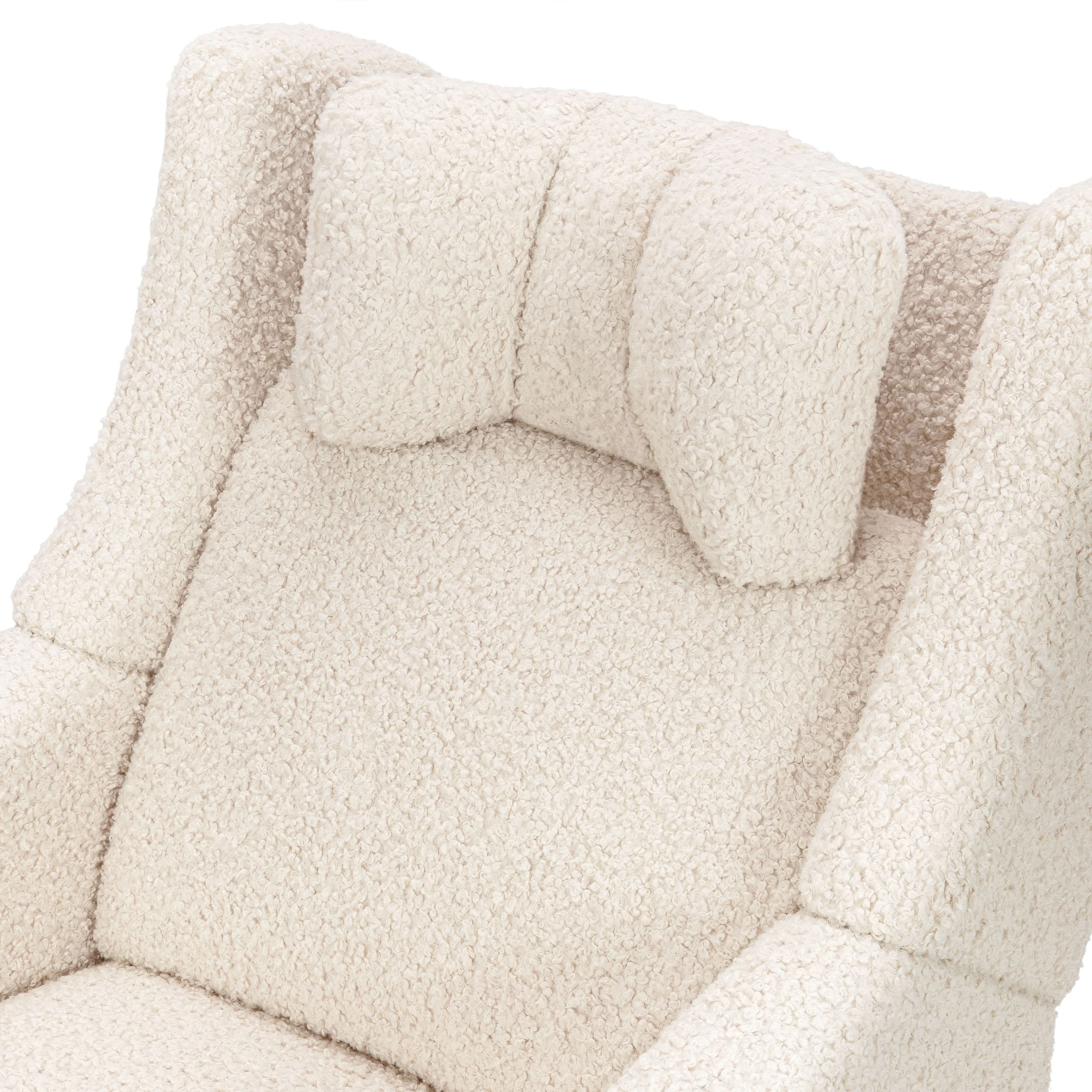 Babyletto Kiwi Deluxe Power Recliner & Swivel Glider with Heat and Massage