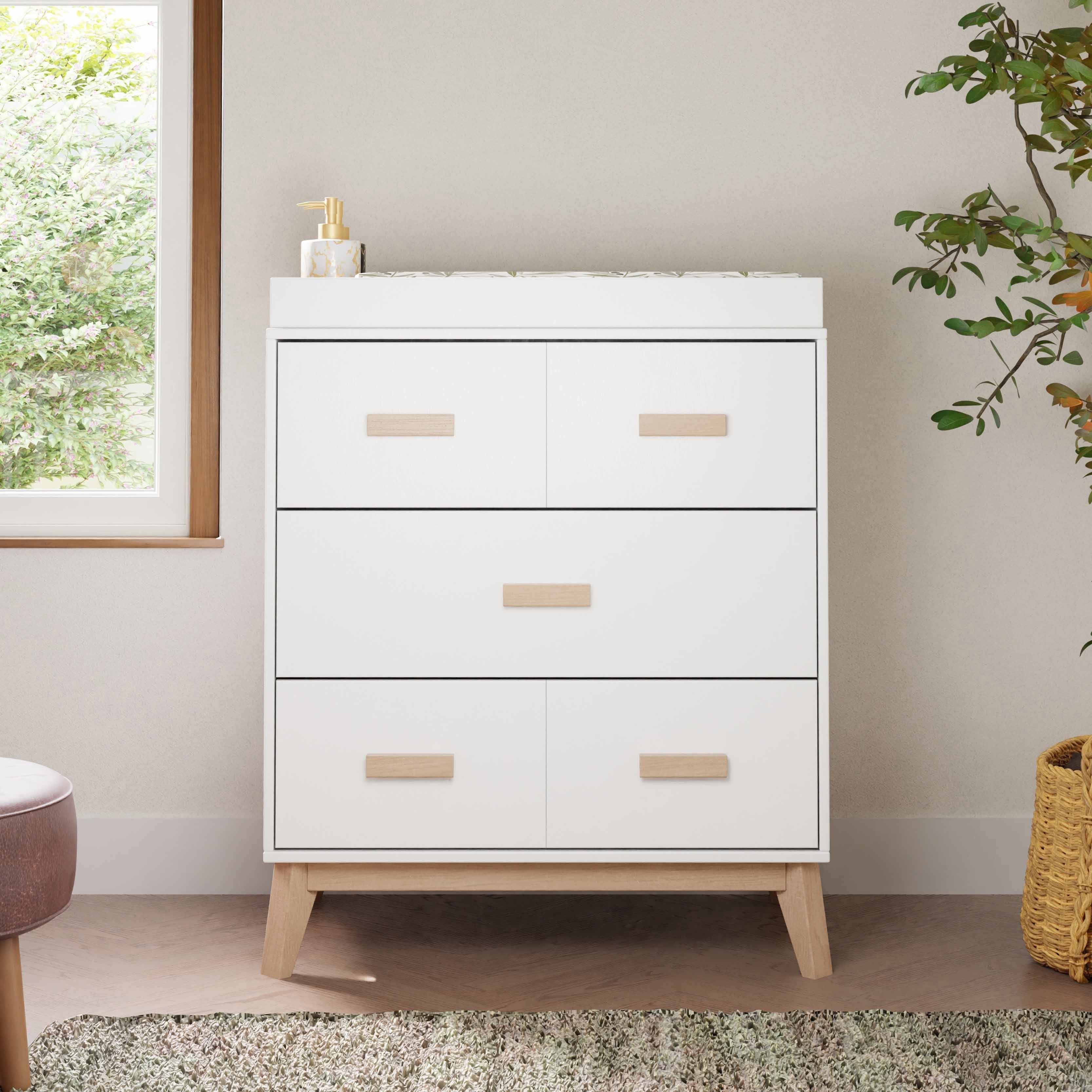 Babyletto Scoot 3-Drawer Changer Dresser with Removable Changing Tray