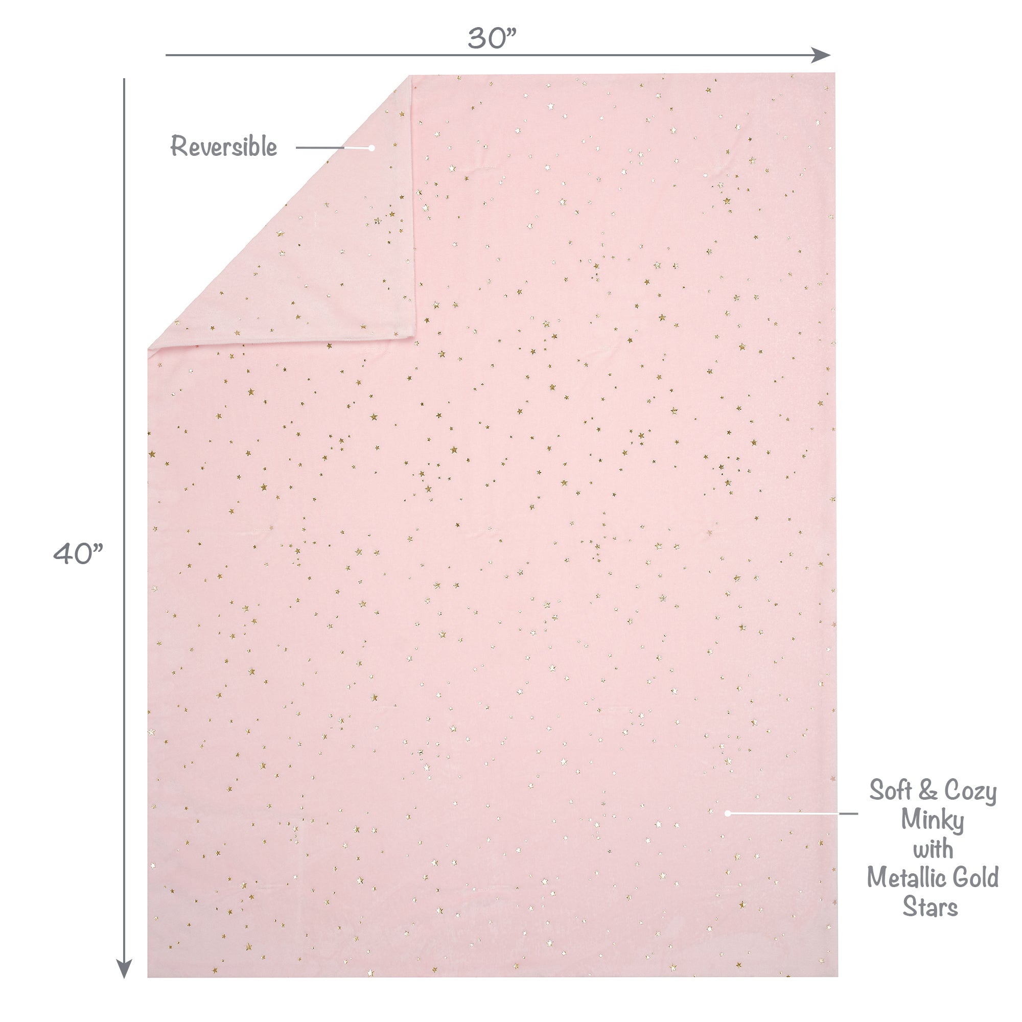 Lambs & Ivy Ballerina Baby Blanket