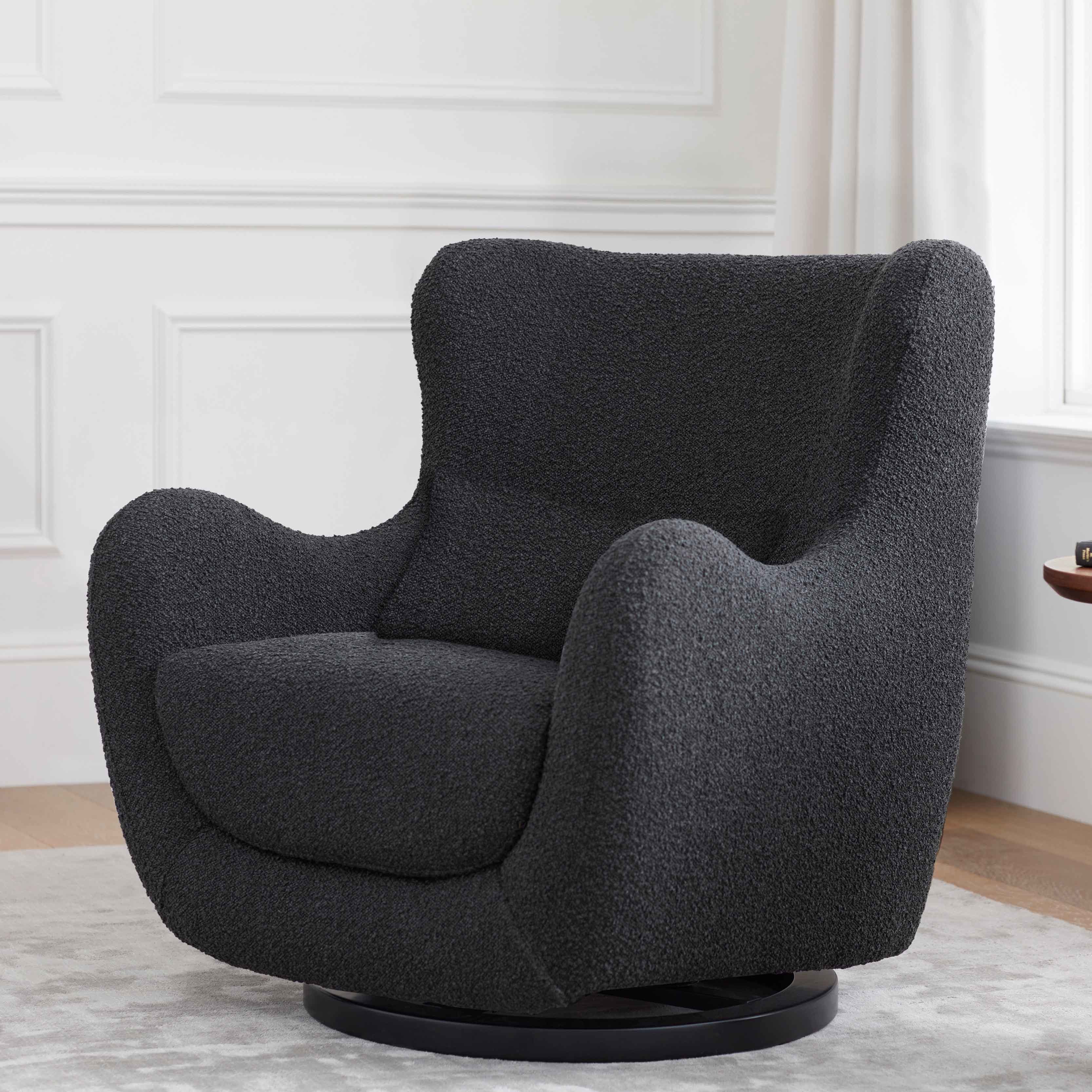 Babyletto Solstice Swivel Glider in Boucle