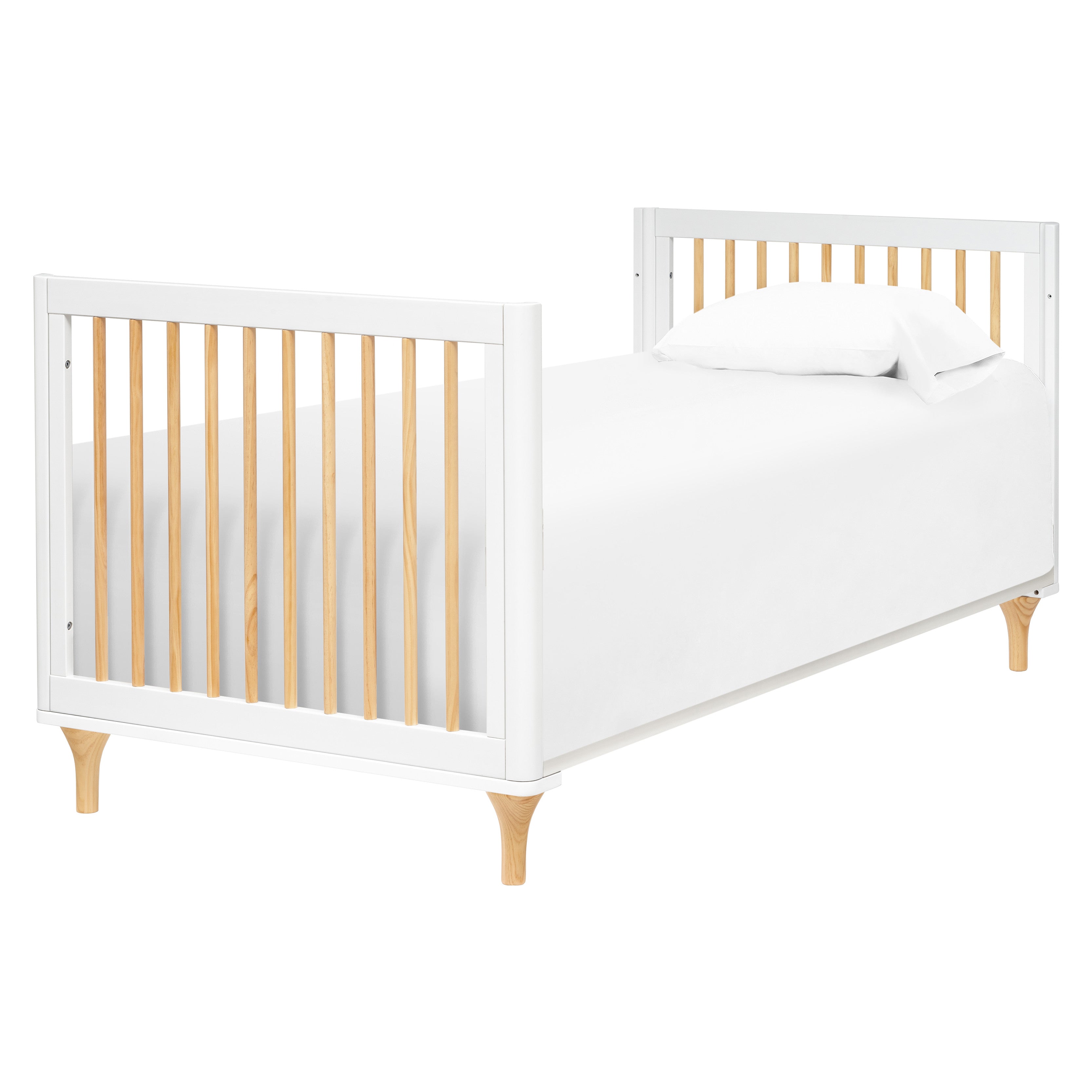 Babyletto Lolly 4-in-1 Convertible Mini Crib with Toddler Bed Conversion Kit