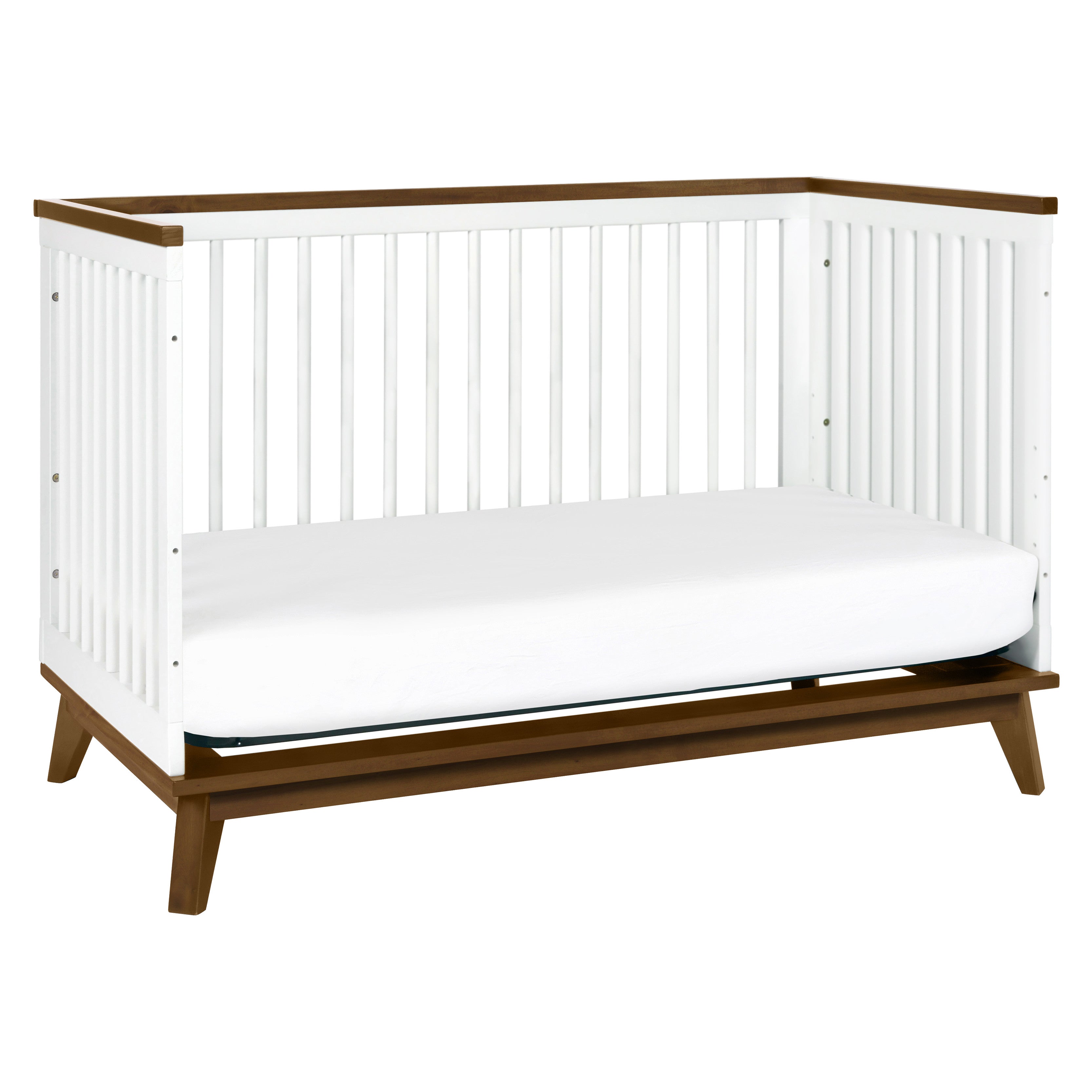 Babyletto Scoot 3-in-1 Convertible Crib with Toddler Bed Conversion Kit