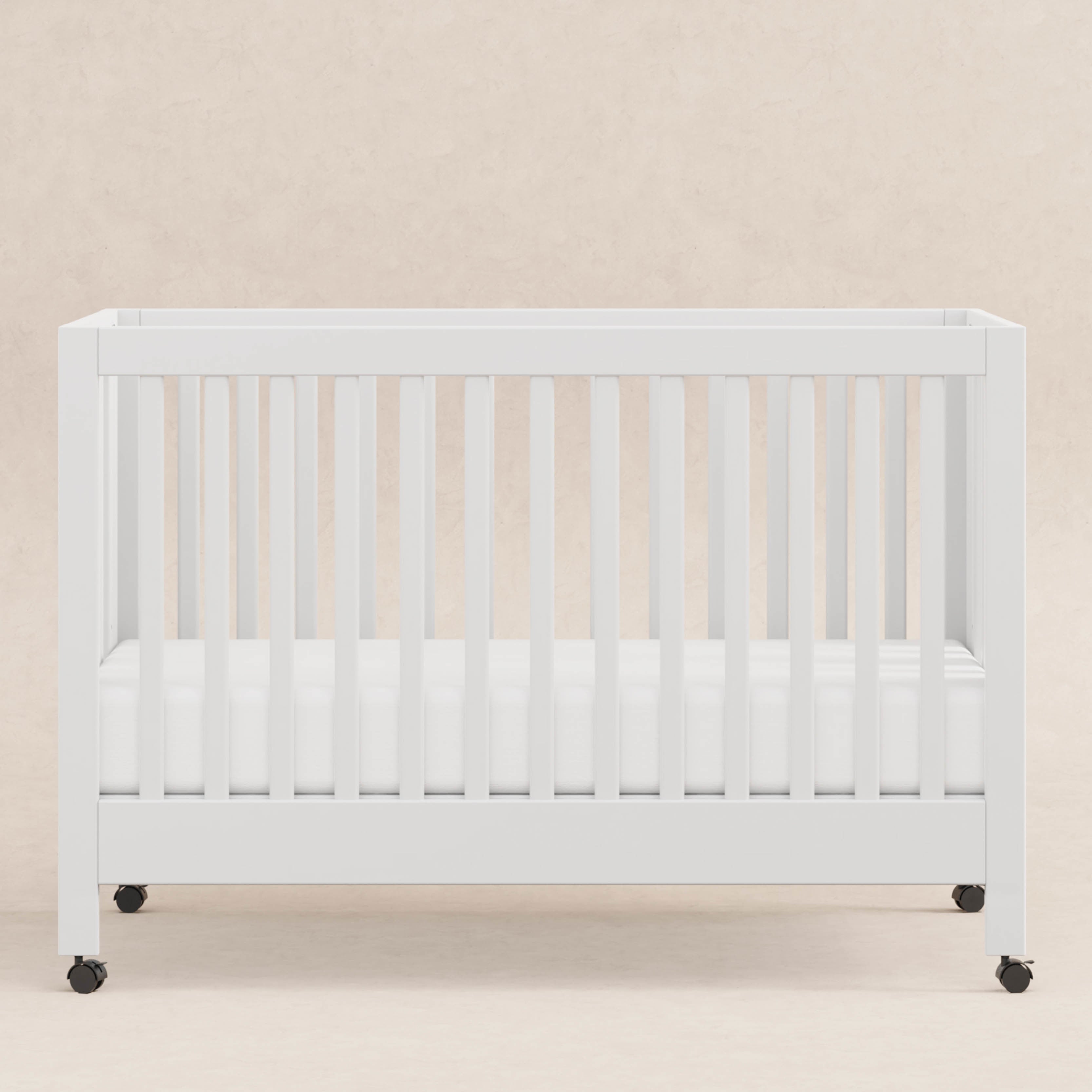 Babyletto Maki Portable Folding Crib with Toddler Bed Conversion Kit