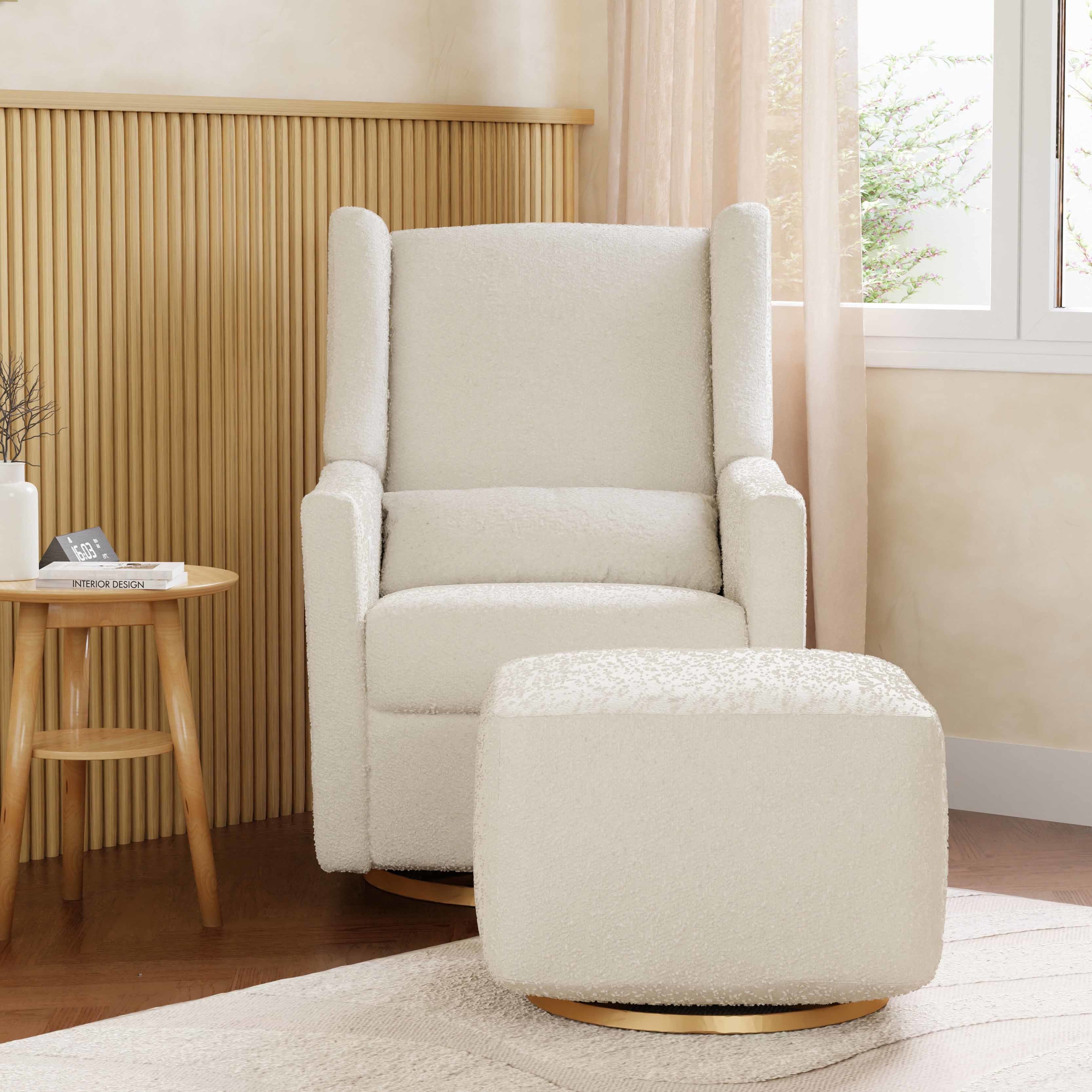 Babyletto Kiwi Electronic Recliner and Swivel Glider with USB port