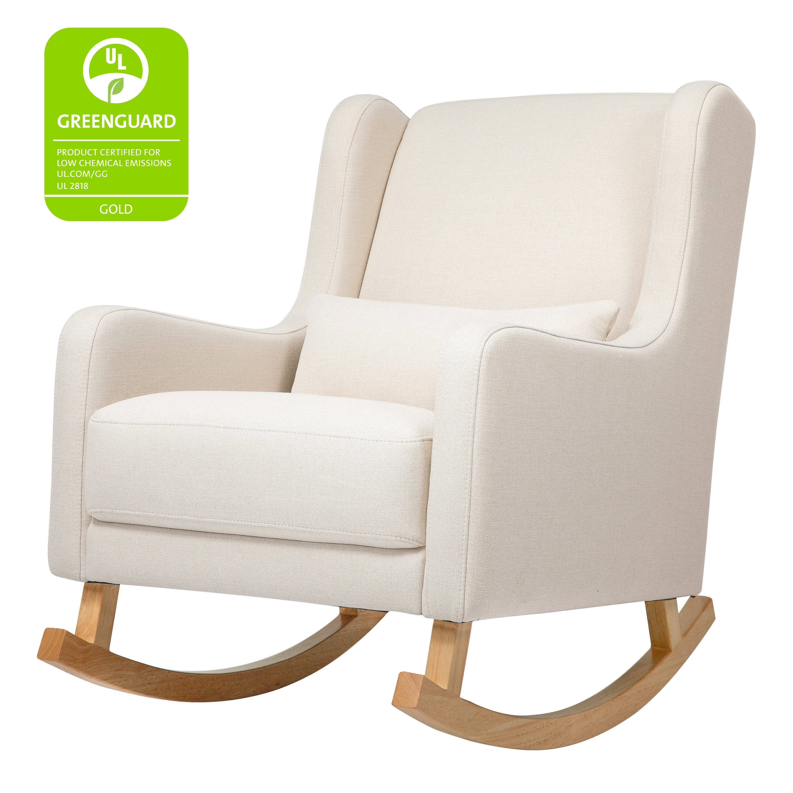Babyletto Kai Rocker in Eco-Performance Fabric | Water Repellent & Stain Resistant