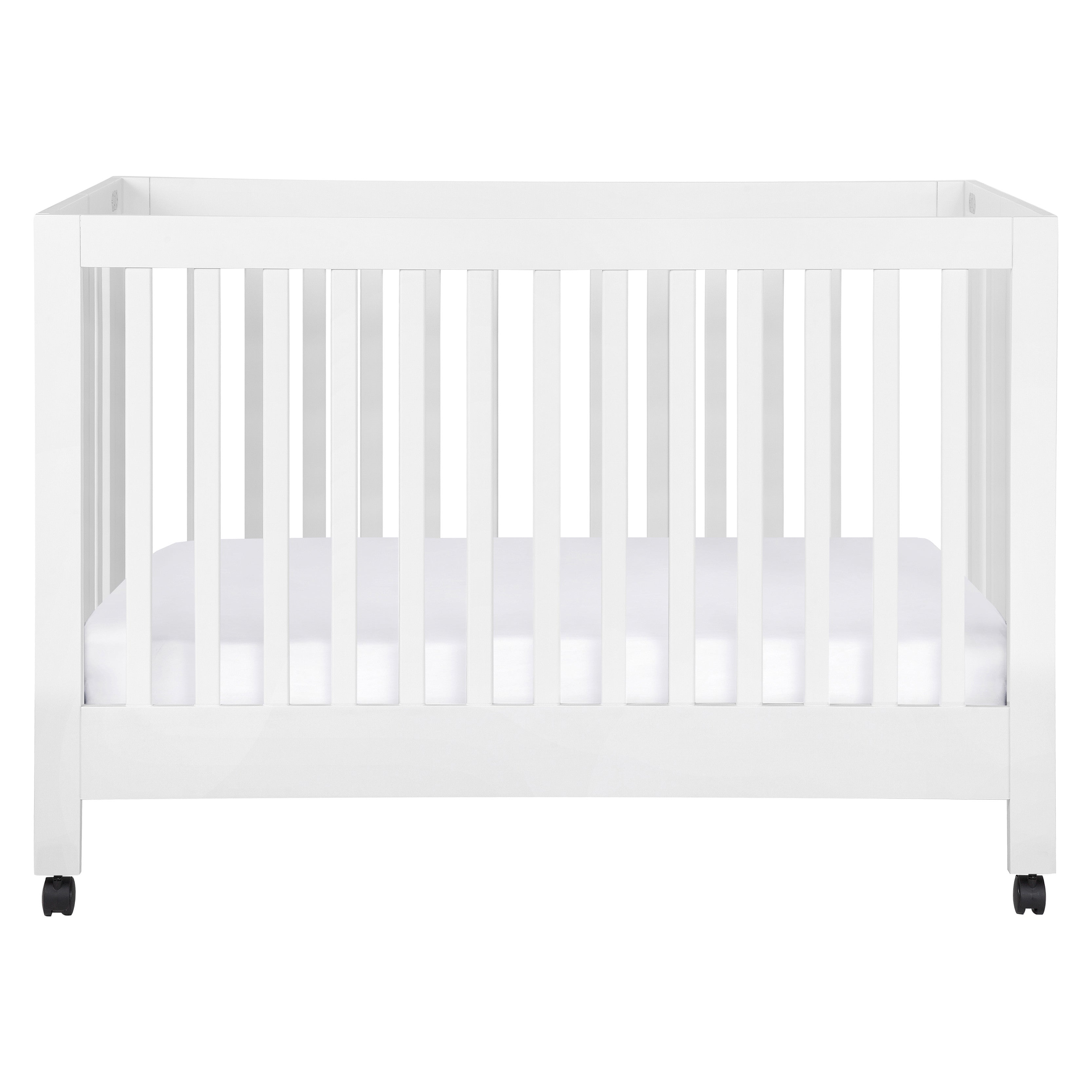 Babyletto Maki Portable Folding Crib with Toddler Bed Conversion Kit