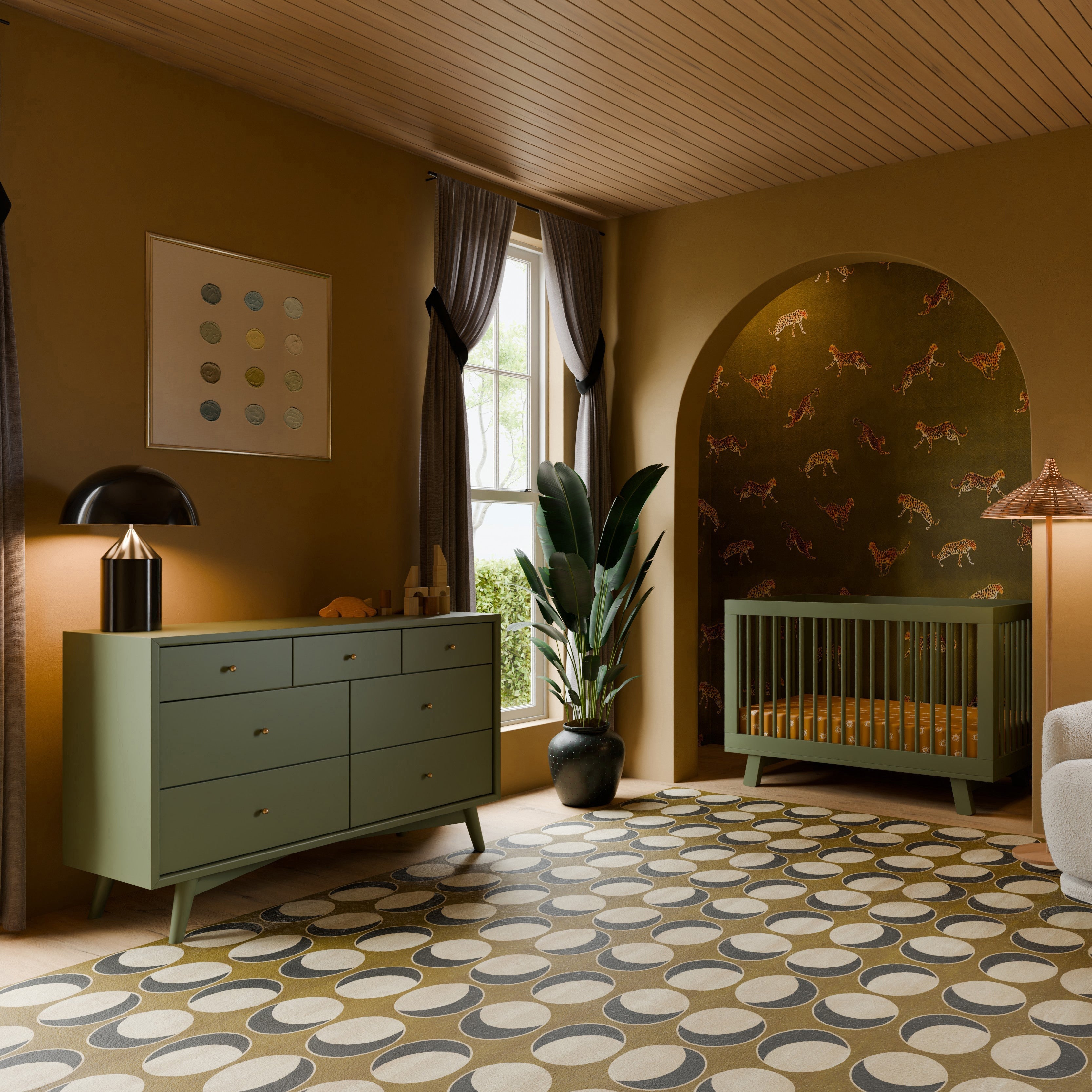 Babyletto Hudson 3-in-1 Convertible Crib with Toddler Bed Conversion Kit