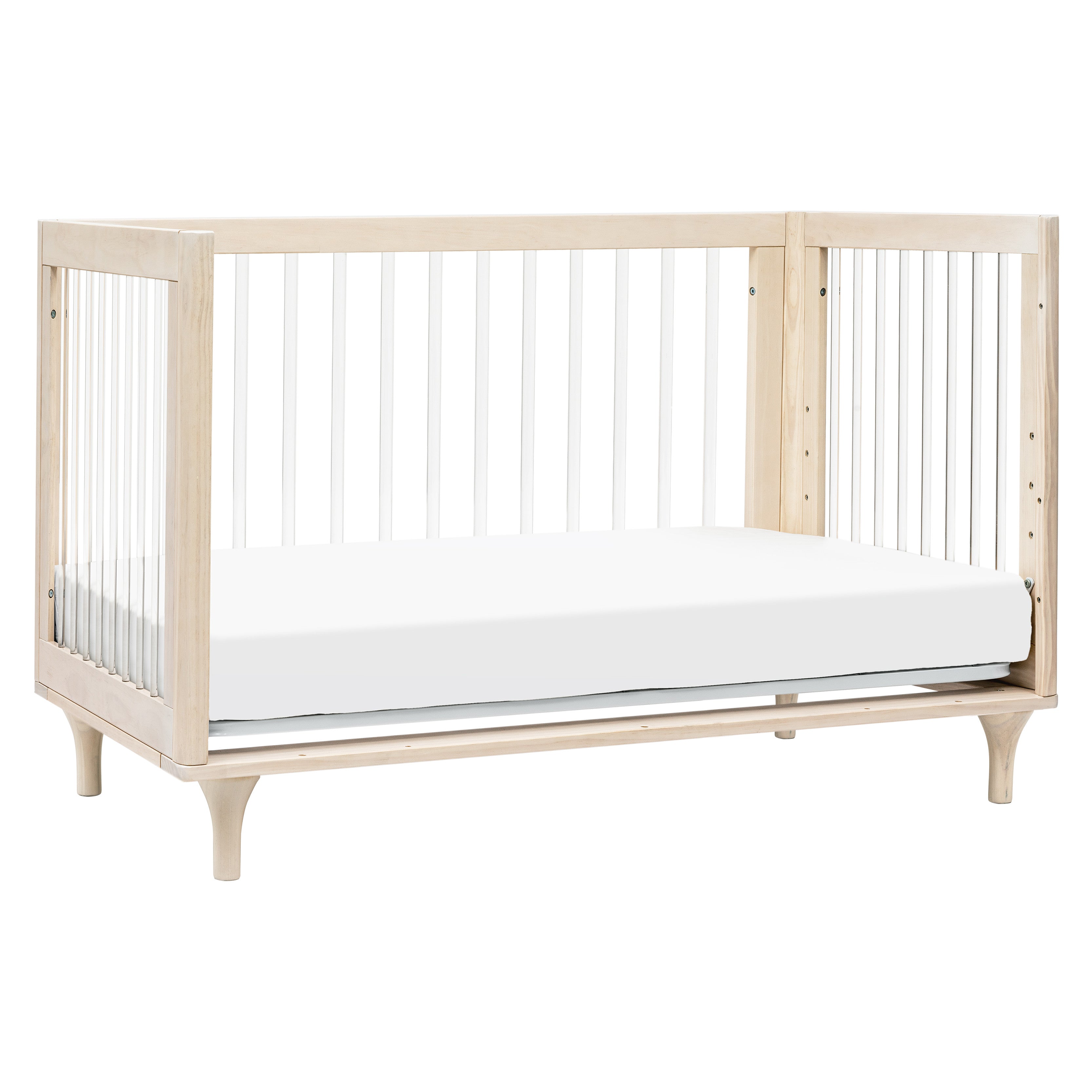 Babyletto Lolly 3-in-1 Convertible Crib with Toddler Bed Conversion Kit