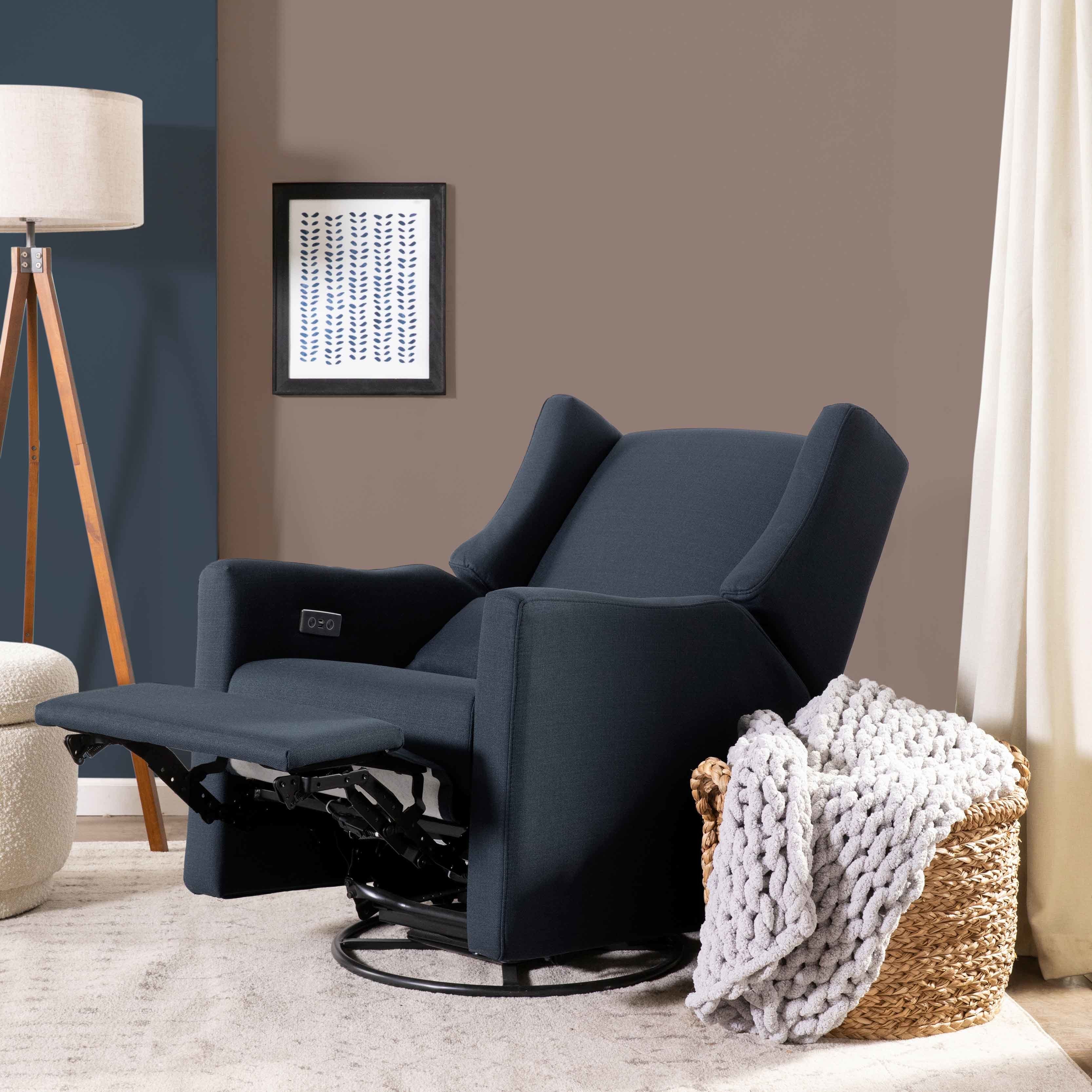 Babyletto Kiwi Electronic Recliner and Swivel Glider with USB port