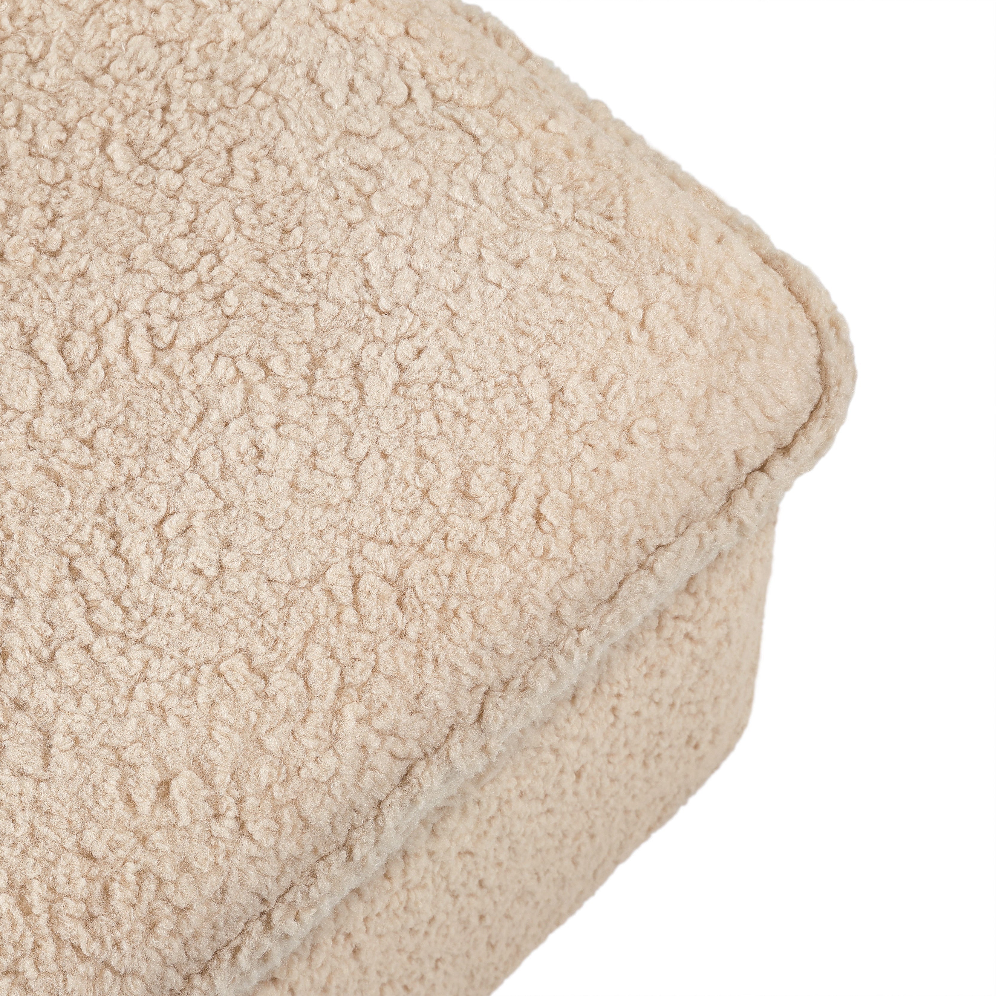 Babyletto Cali Storage Ottoman in Shearling