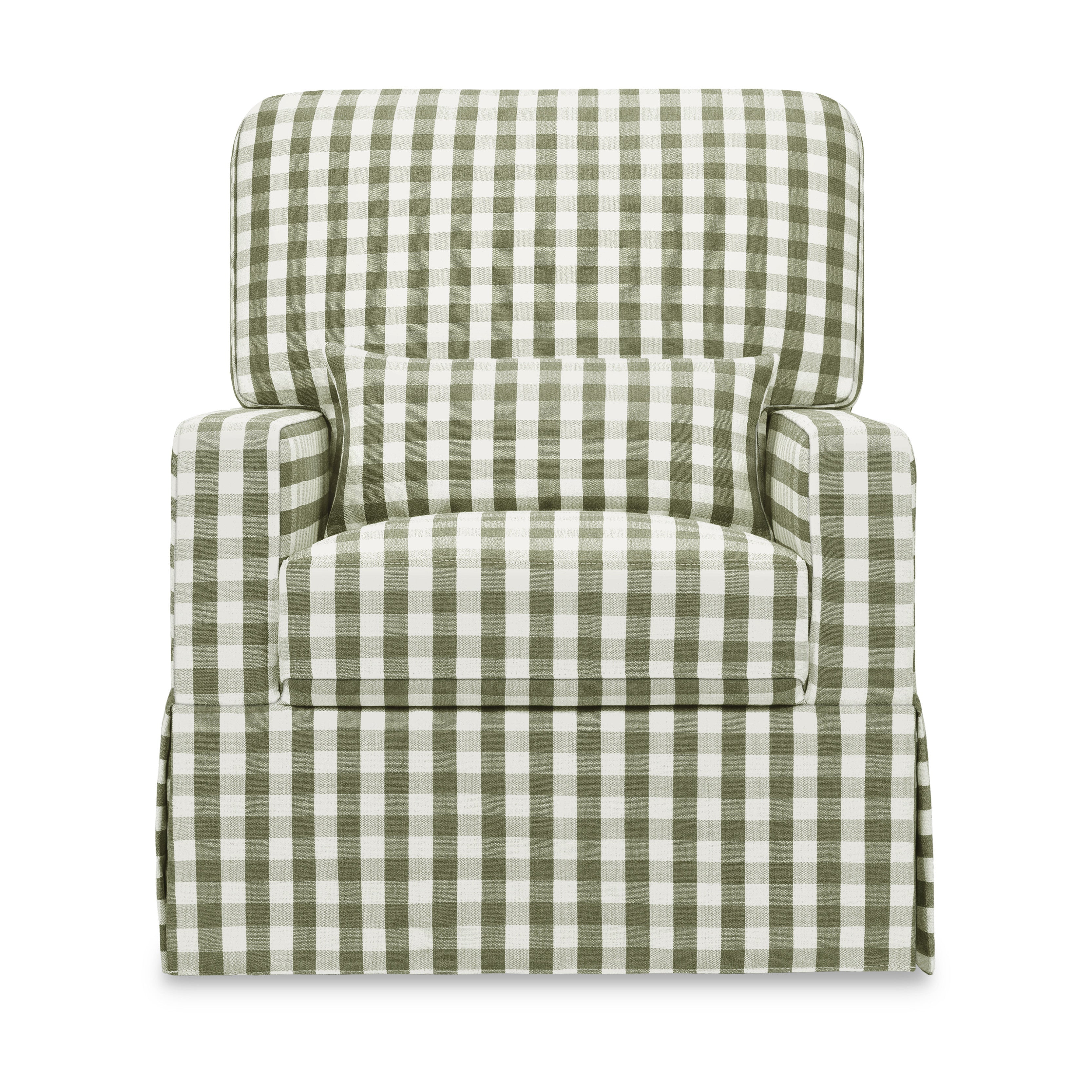 Namesake Crawford Pillowback Comfort Swivel Glider