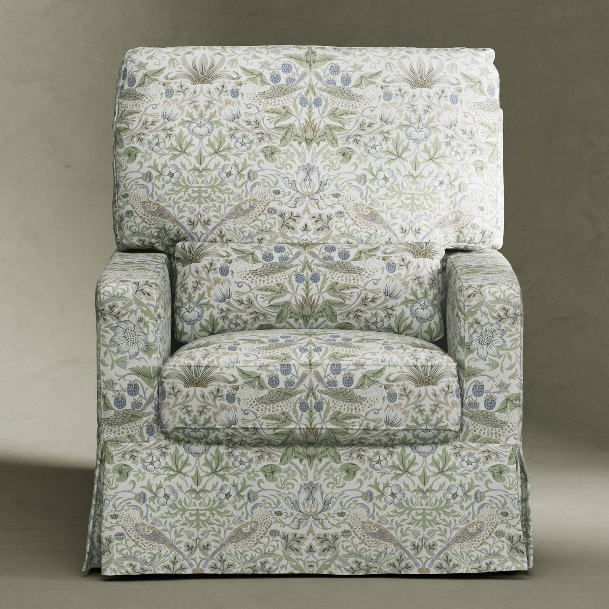 Morris & Co. x Namesake Crawford Pillowback Comfort Swivel Glider