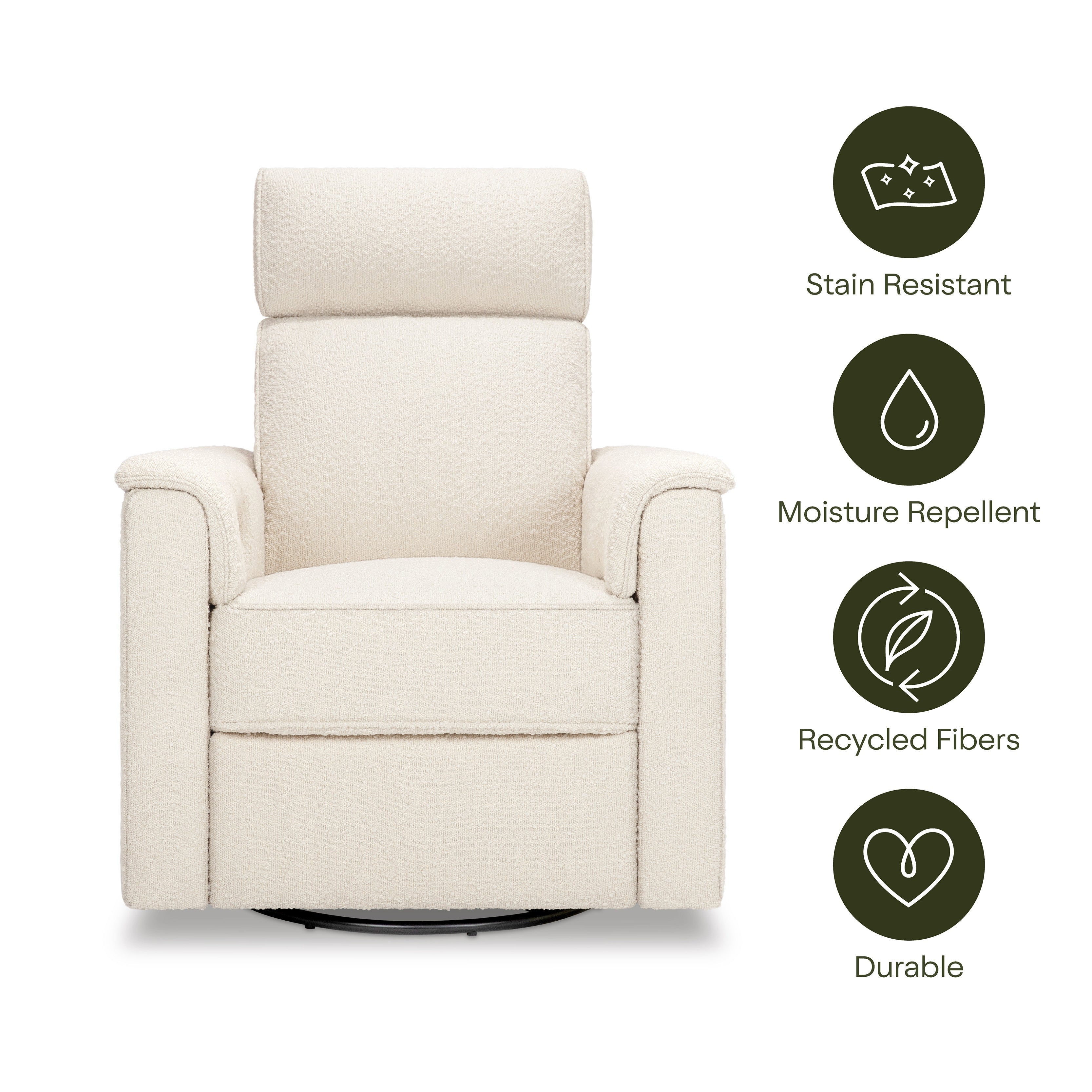 Namesake Willa Plus Power Glider Recliner + Power Headrest