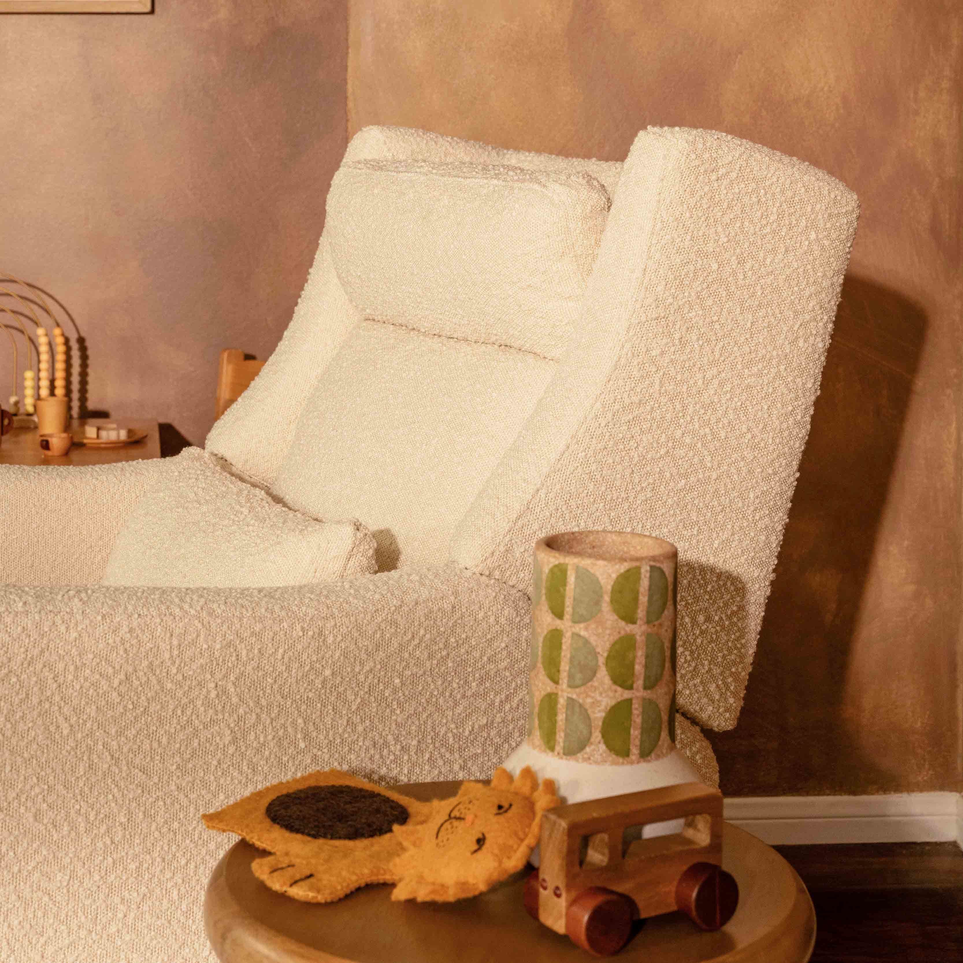 Babyletto Kiwi Plus Power Recliner and Swivel Glider with Power Adjustable Headrest and USB Port