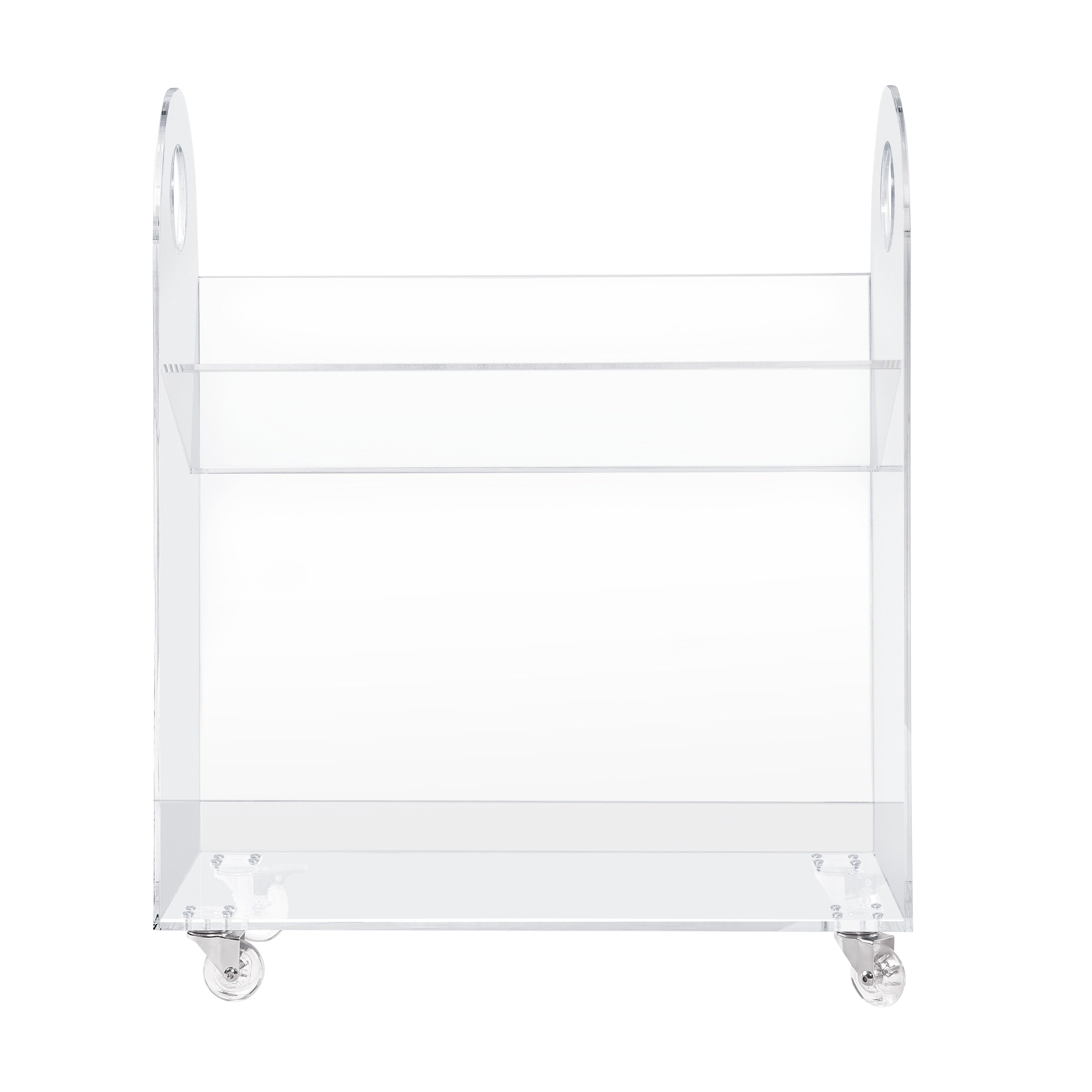Babyletto Presto Acrylic Bookcase and Cart