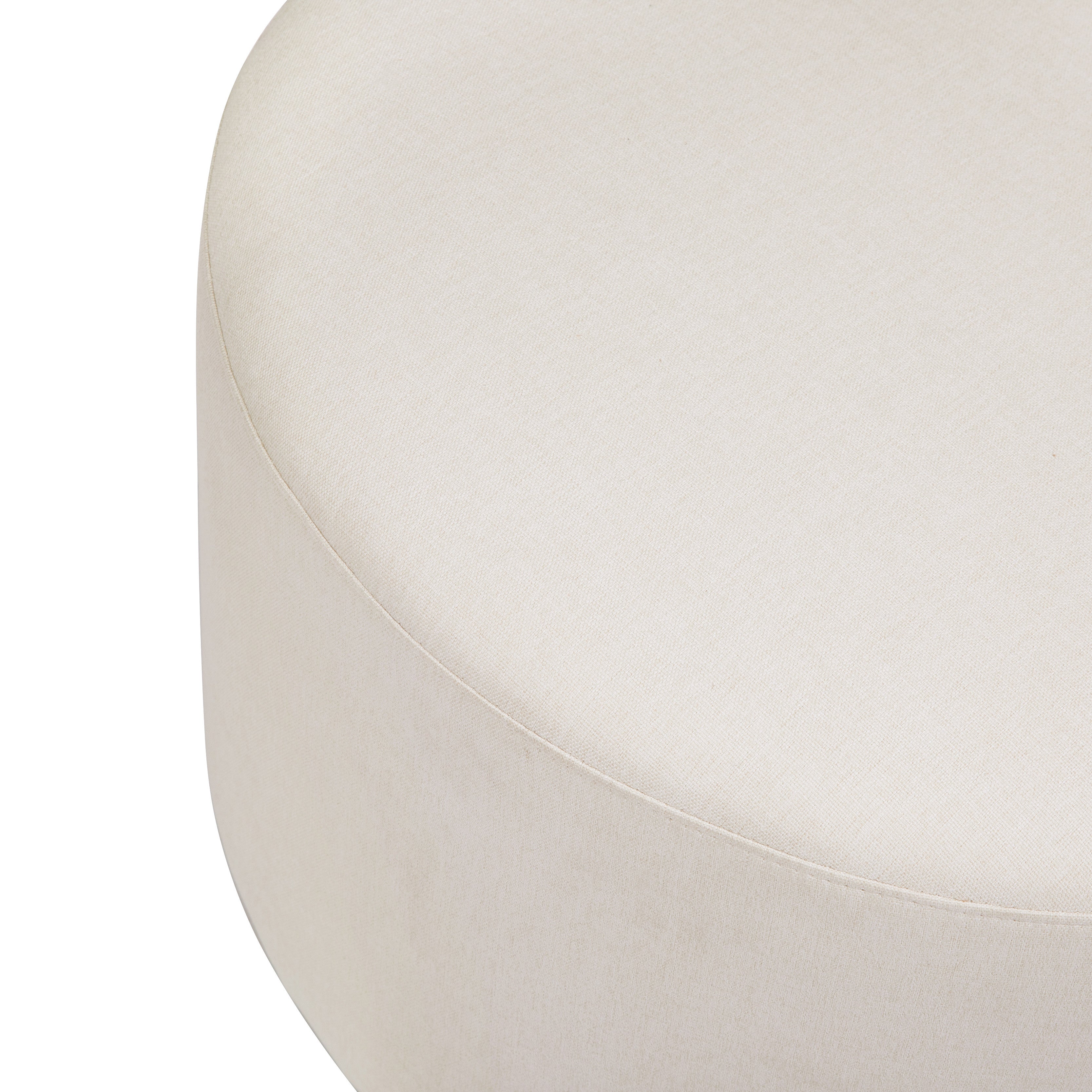 Babyletto Tuba Gliding Ottoman in Eco-Performance Fabric | Water Repellent & Stain Resistant