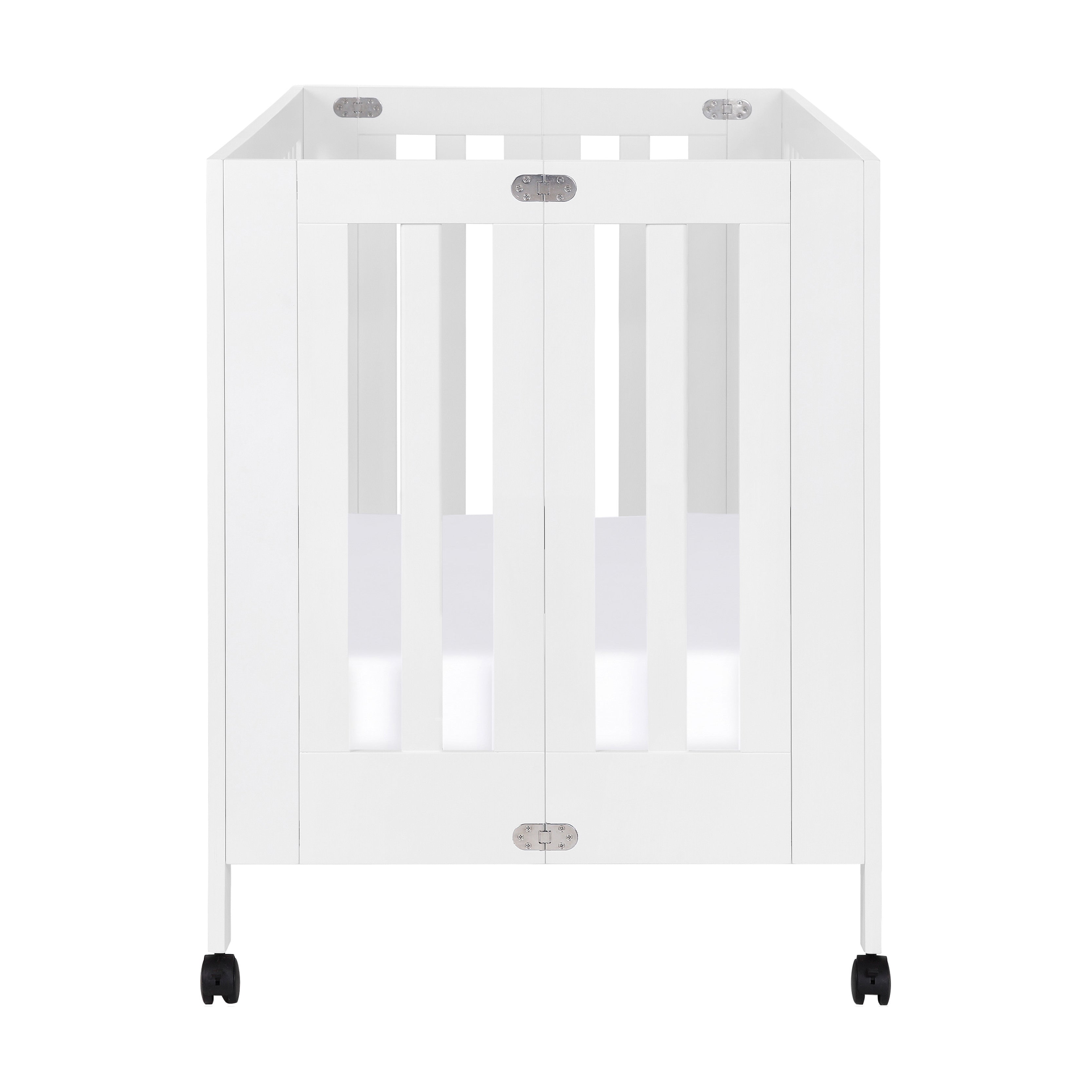 Babyletto Maki Portable Folding Crib with Toddler Bed Conversion Kit