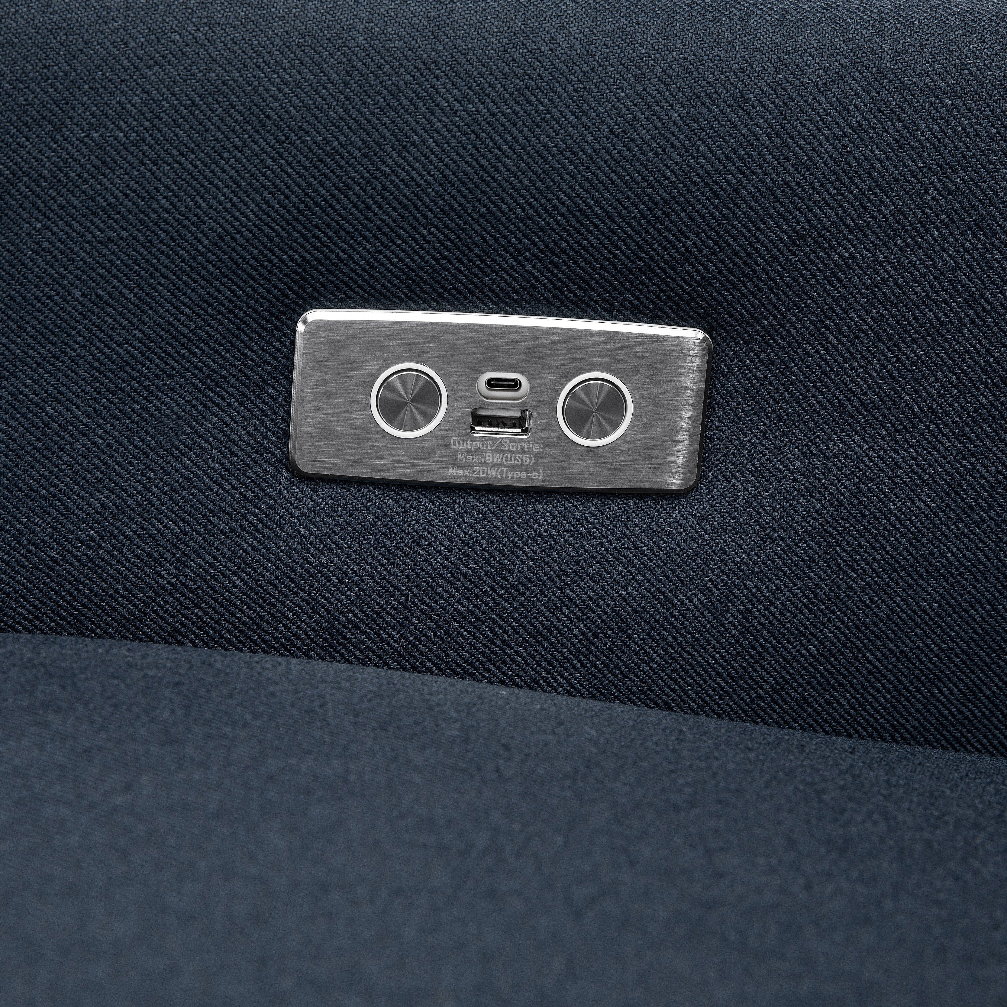 Babyletto Kiwi Electronic Recliner and Swivel Glider with USB port