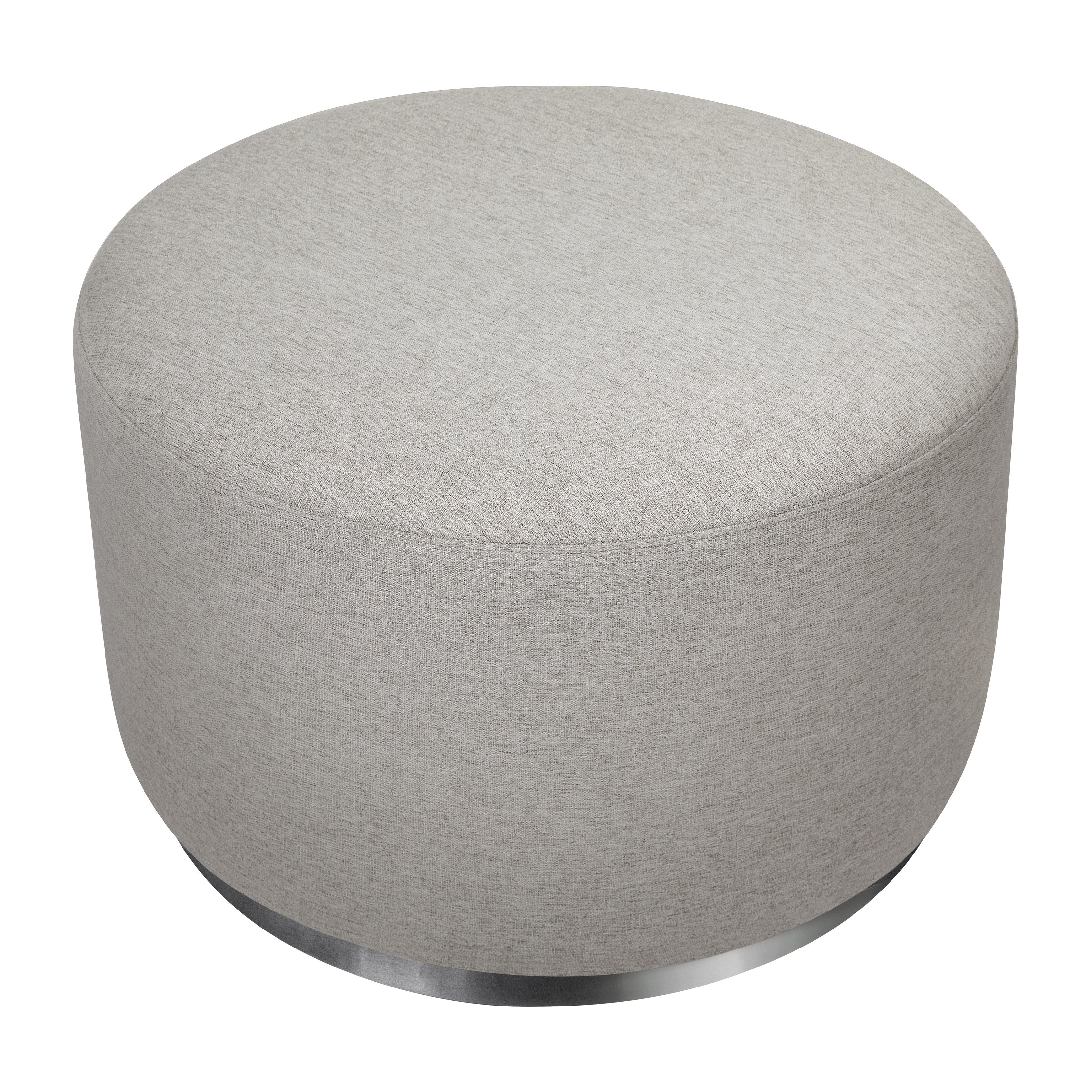 Babyletto Tuba Gliding Ottoman in Eco-Performance Fabric | Water Repellent & Stain Resistant