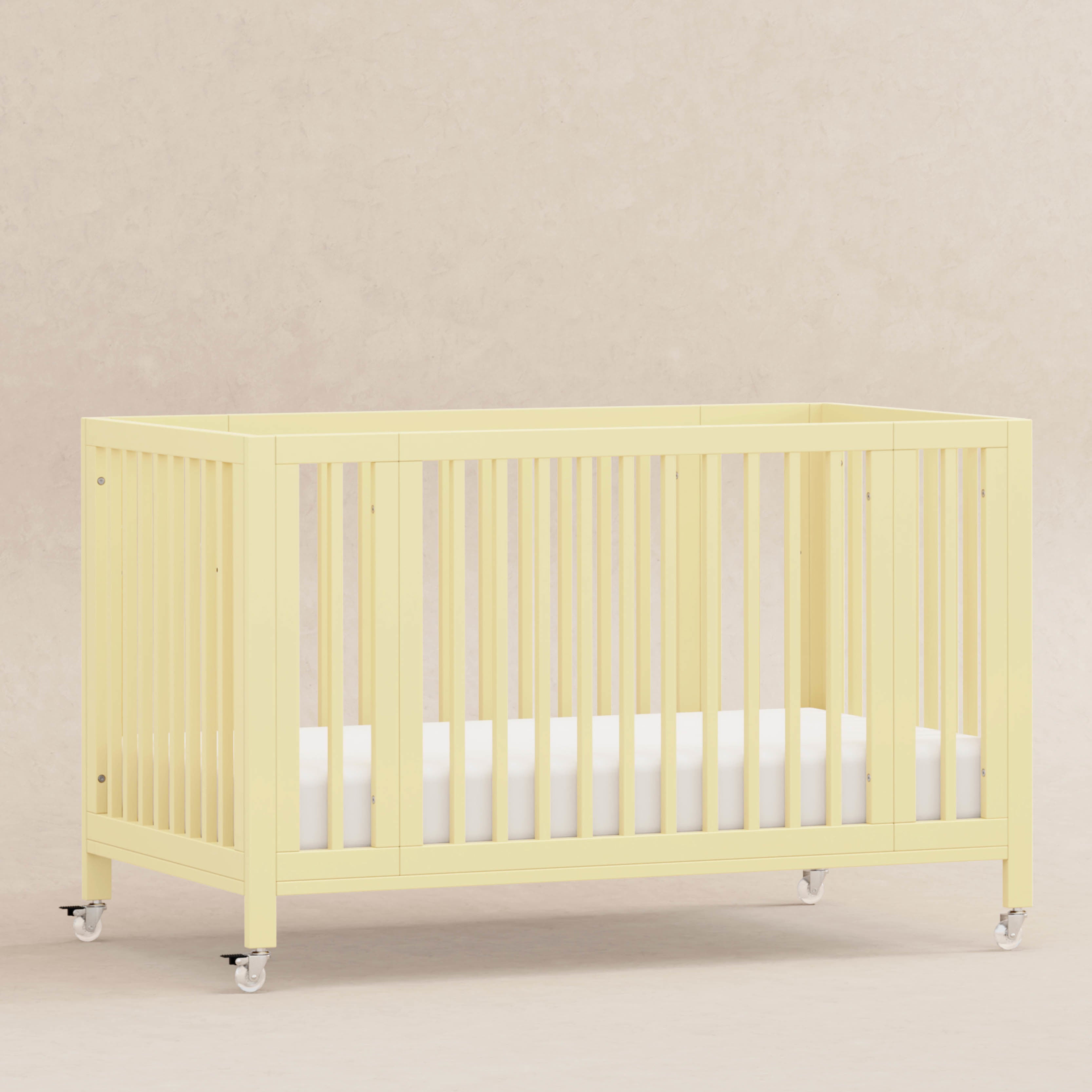 Babyletto Rolli 9-in-1 Convertible All-Stages Crib with Bassinet & Toddler Bed Conversion Kits
