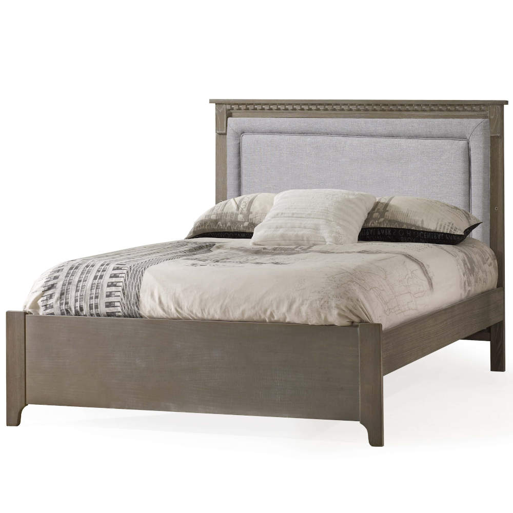 Natart Ithaca Double Bed with Low-Profile Footboard  & Rails