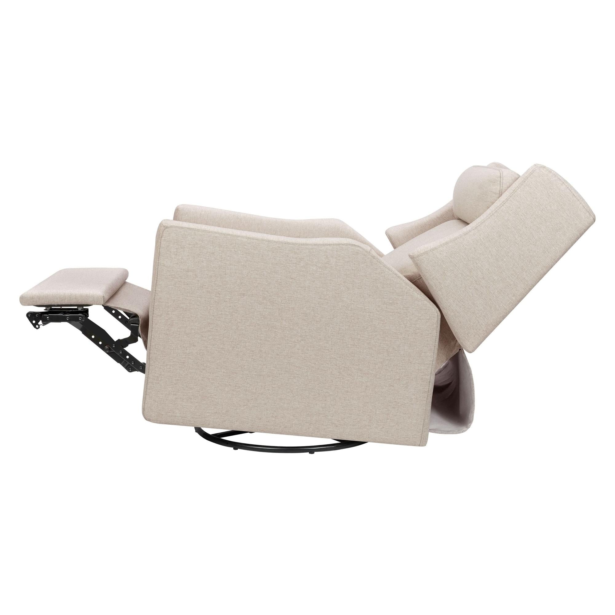 Babyletto Kiwi Deluxe Power Recliner & Swivel Glider with Heat and Massage