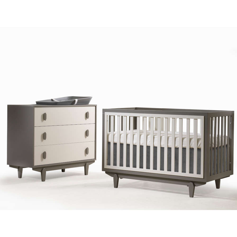 Tulip Tate Collection Classic Crib + 3-Drawer Dresser Set