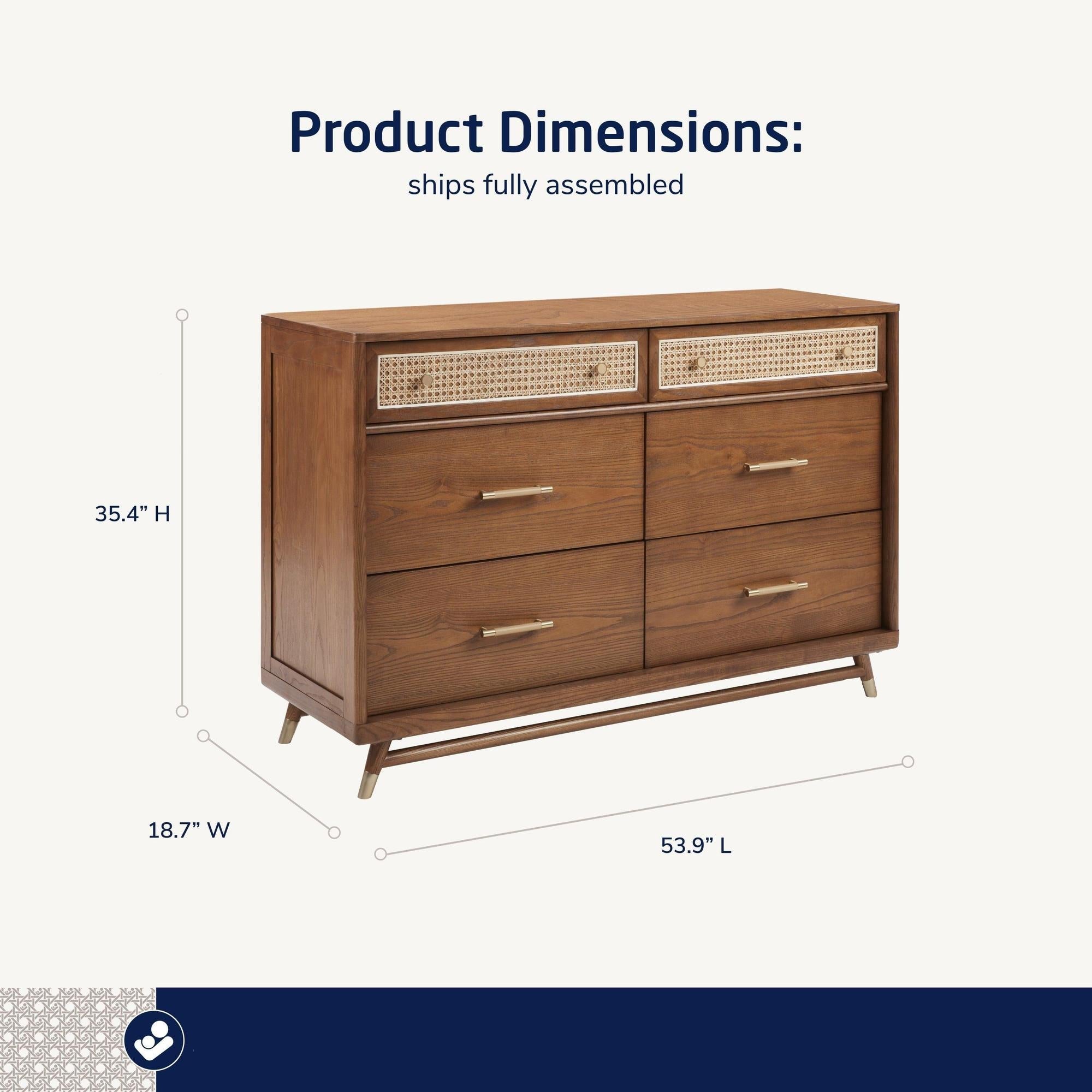 Maxi-Cosi Nursery Everheart 6-Drawer Dresser