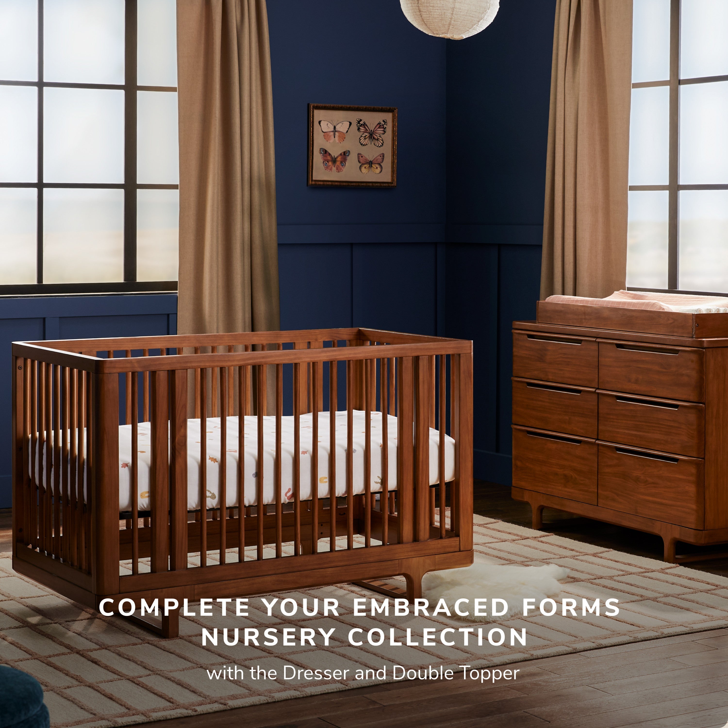 Maxi-Cosi Nursery Embraced Forms 4-in-1 Convertible Crib