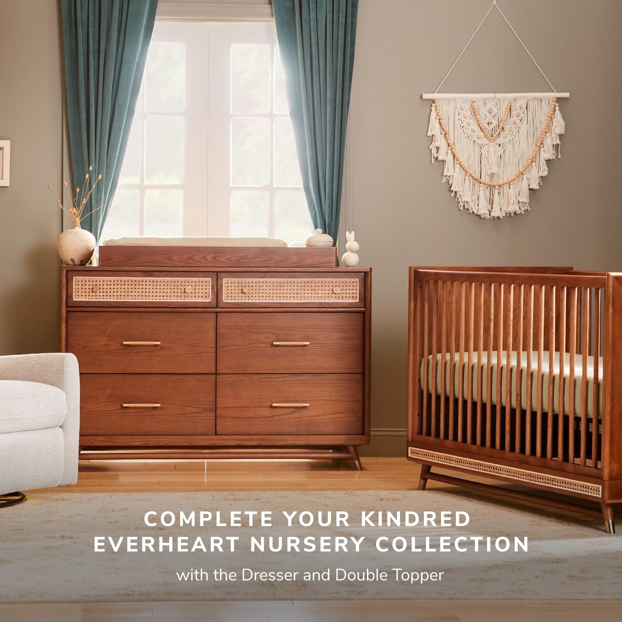 Maxi-Cosi Nursery Everheart 4-in-1 Convertible Crib with Toddler Bed/Daybed Conversion Kit