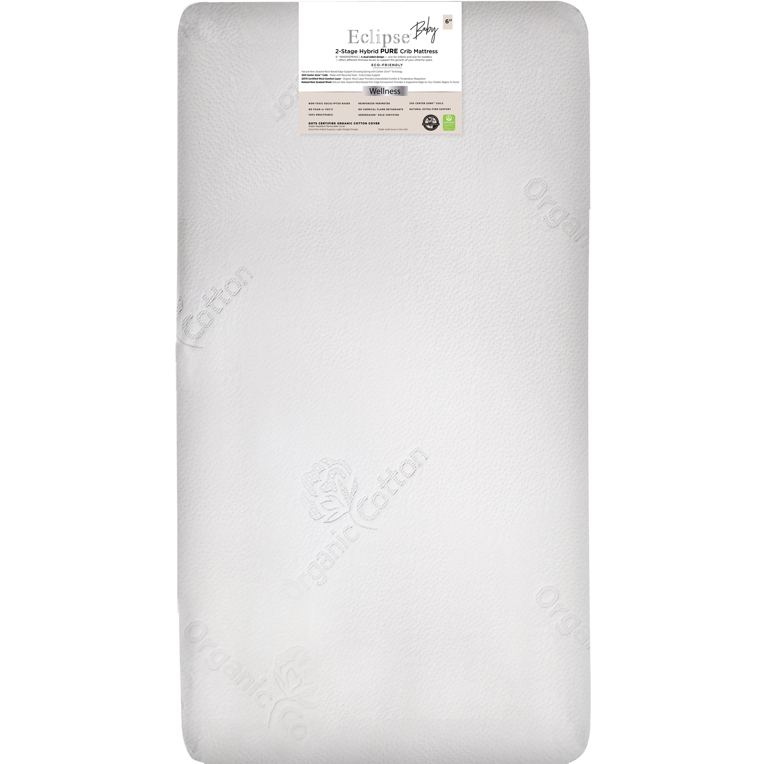 Bundle of Dreams Eclipse Wellness 2-Stage Hybrid Pure Mattress