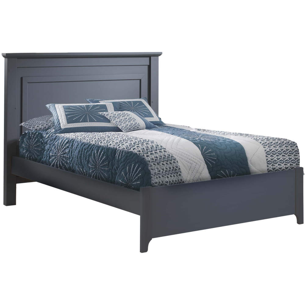 Natart Taylor Double Bed with Low-Profile Footboard & Rails