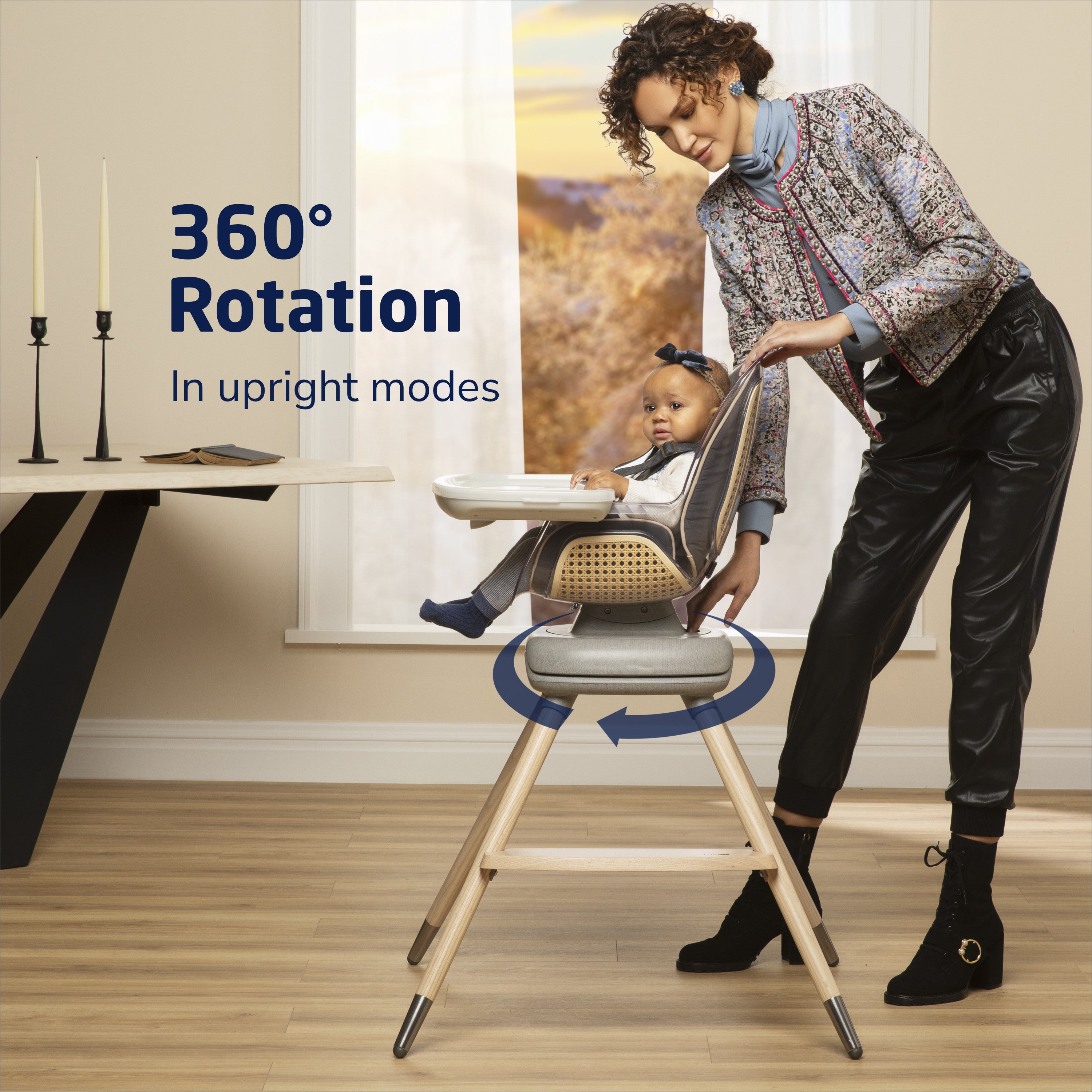 Maxi-Cosi Kiskadee 360° Rotating High Chair