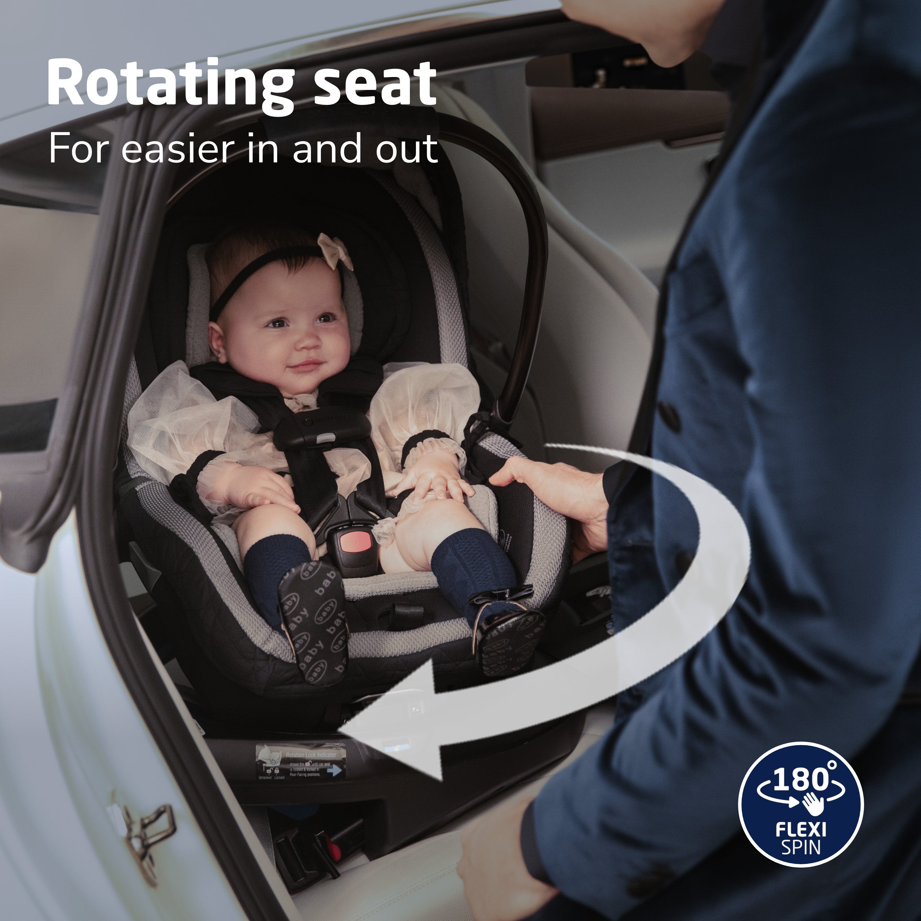 Maxi-Cosi Peri™ 180° Rotating Infant Car Seat