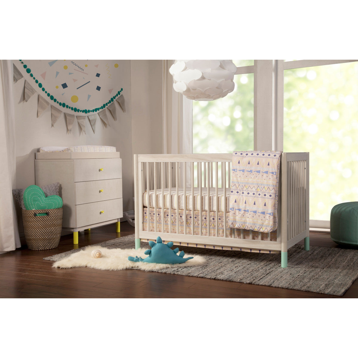 Babyletto Gelato 4-in-1 Convertible Crib with Toddler Bed Conversion Kit