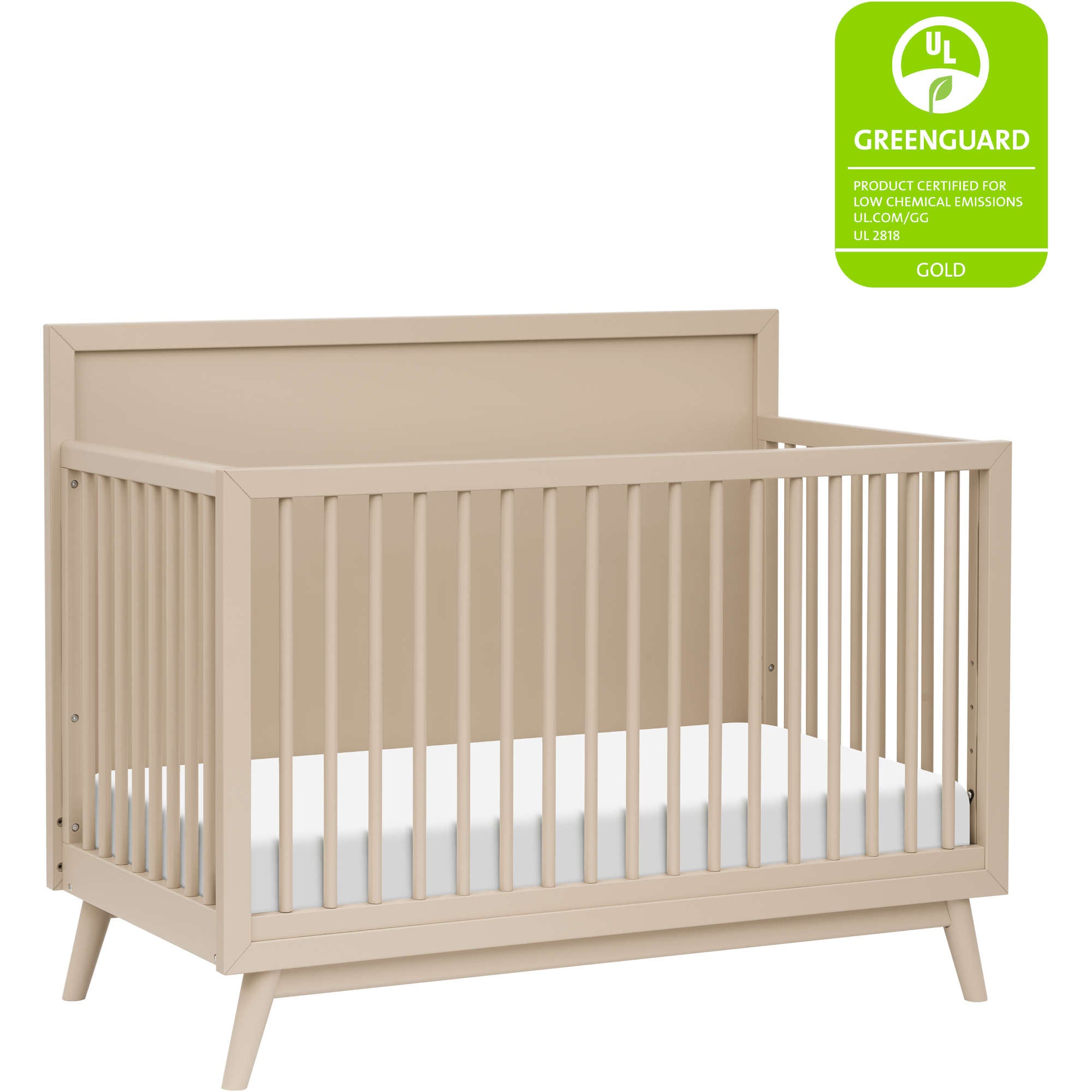 Babyletto Palma 4-in-1 Convertible Crib with Toddler Bed Conversion Kit