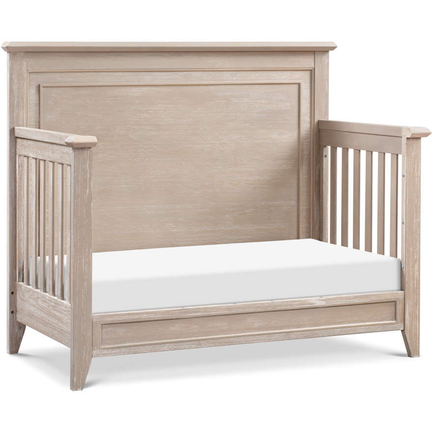 Monogram by Namesake Beckett Rustic 4-in-1 Convertible Flat Top Crib