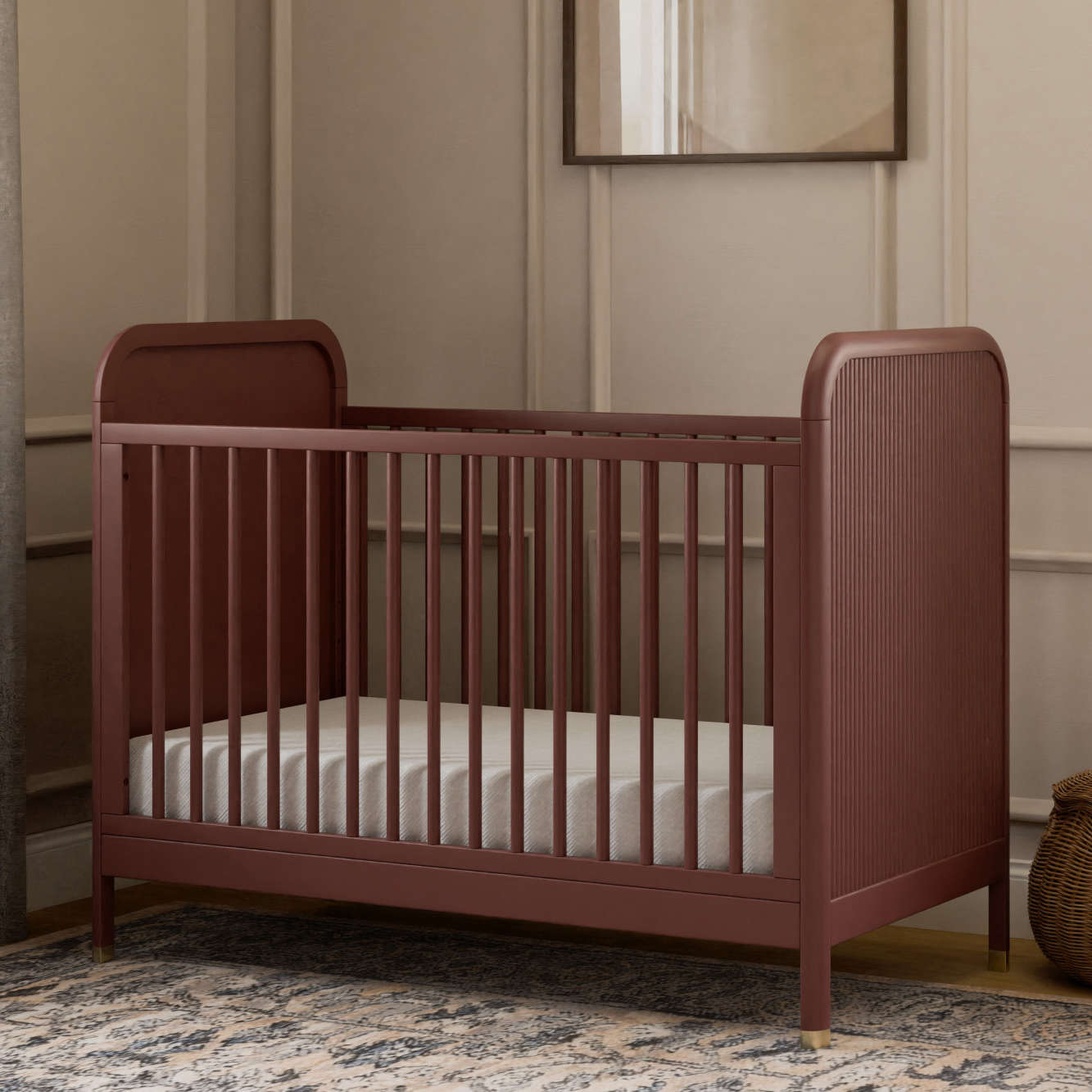 Namesake Brimsley Tambour 3-in-1 Convertible Crib