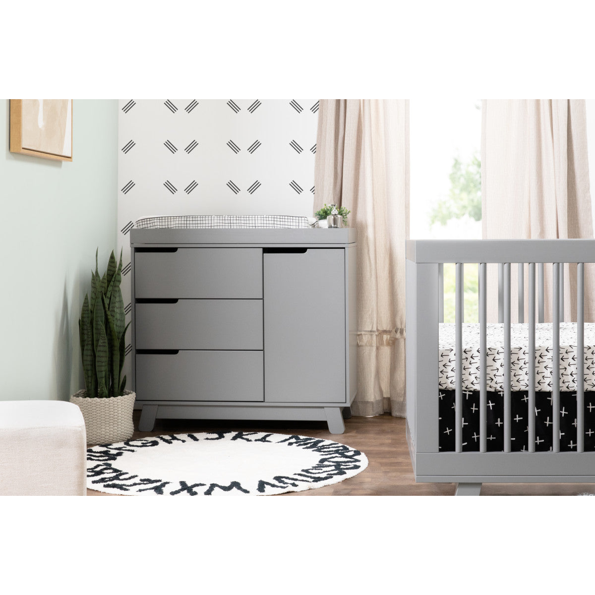 Babyletto Hudson 3-Drawer Changer Dresser with Removable Changing Tray