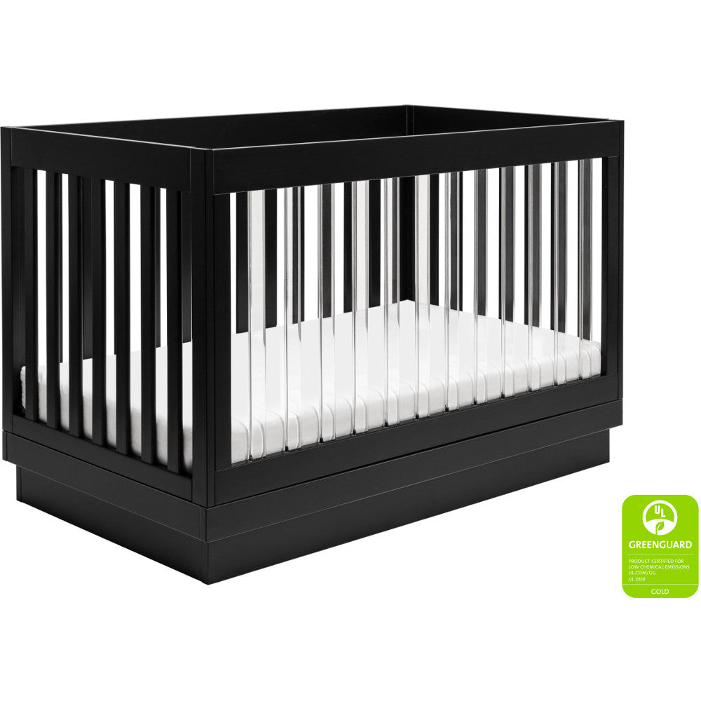 Babyletto Harlow 3-in-1 Convertible Crib with Toddler Bed Conversion Kit