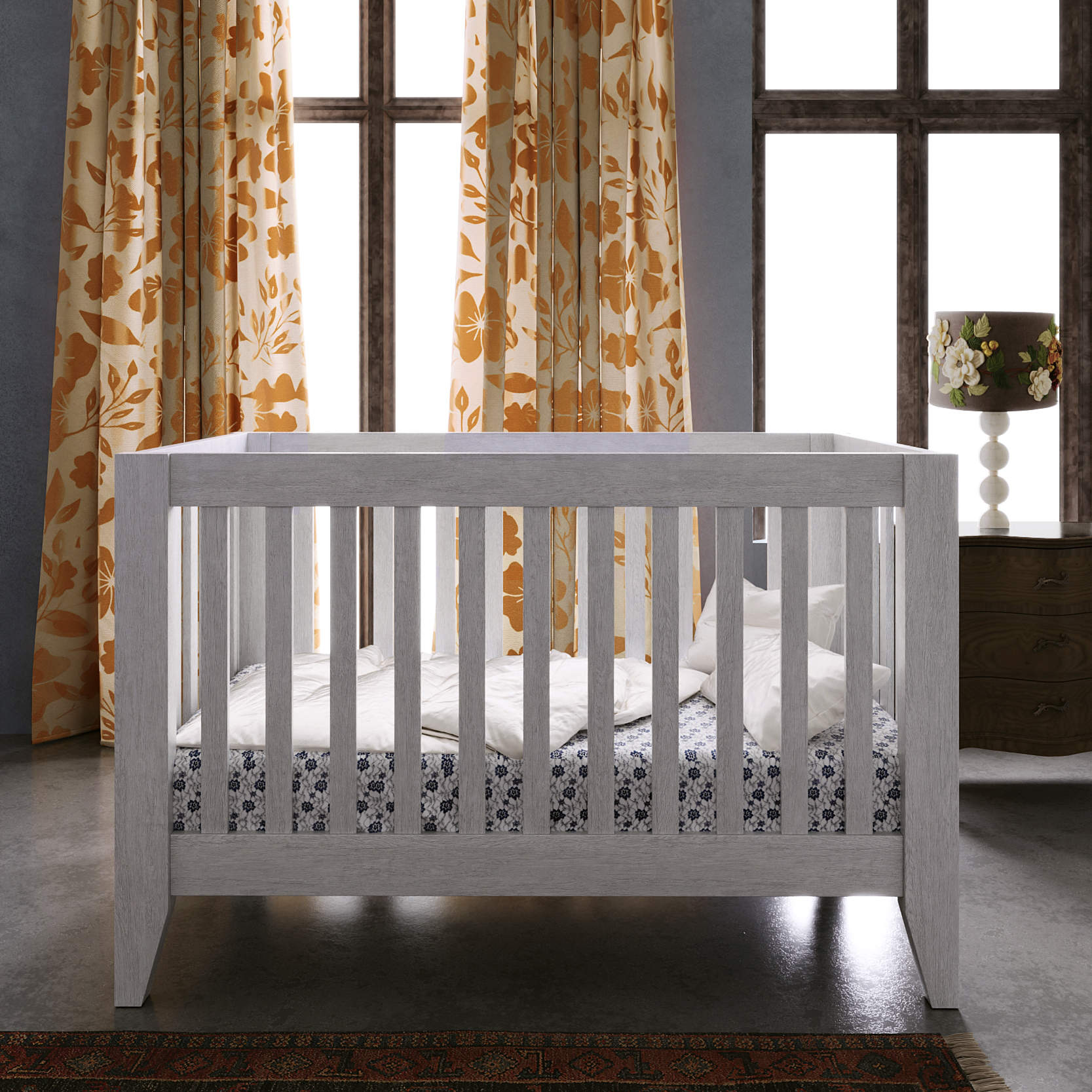 Milk Street Baby Mira 4-in-1 Convertible Crib