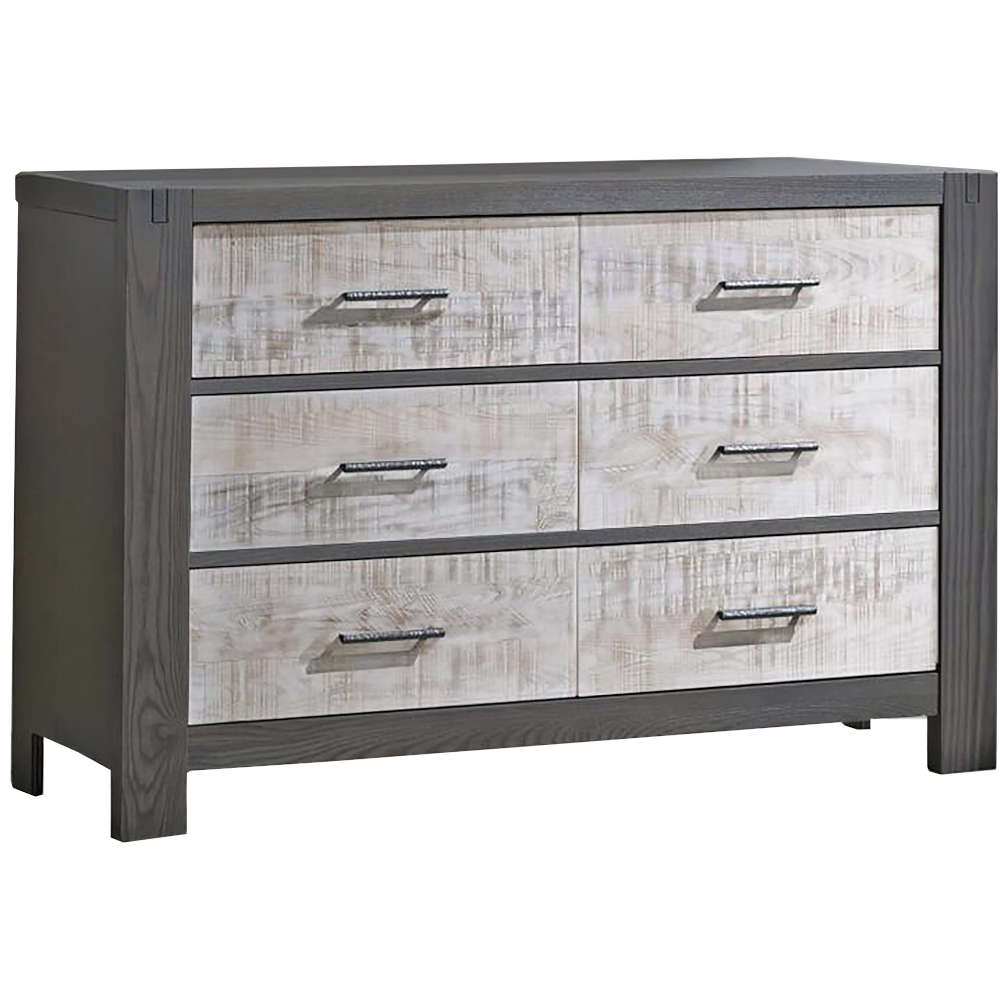 Natart Rustico Moderno Double Dresser