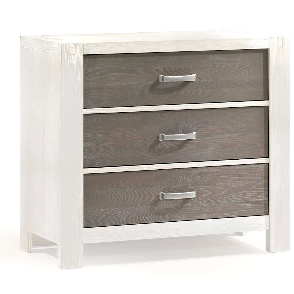 Natart Rustico Moderno 3-Drawer Dresser