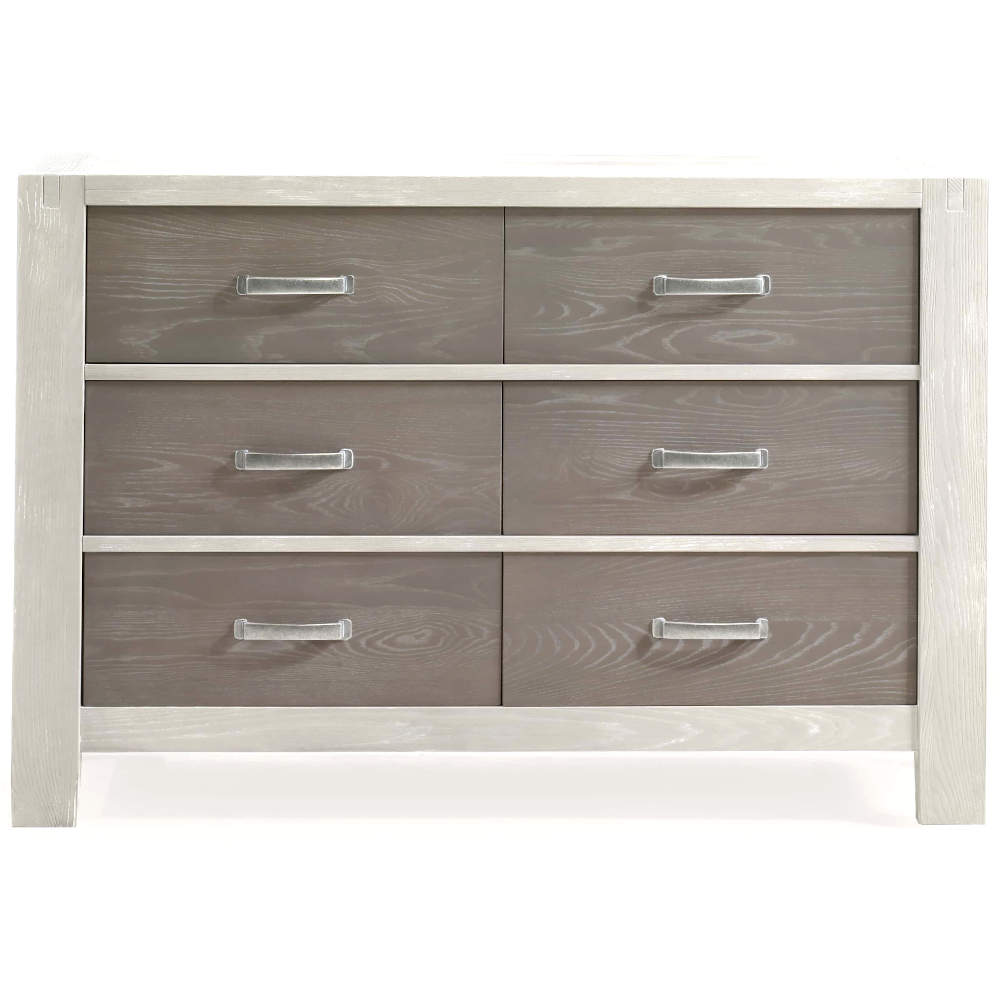 Natart Rustico Moderno Double Dresser